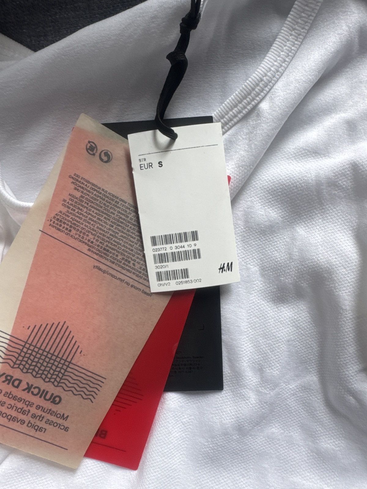 Alexander Wang Alexander Wang X HM stretchy white crop top Size S / US 4 / IT 40 - 4 Thumbnail