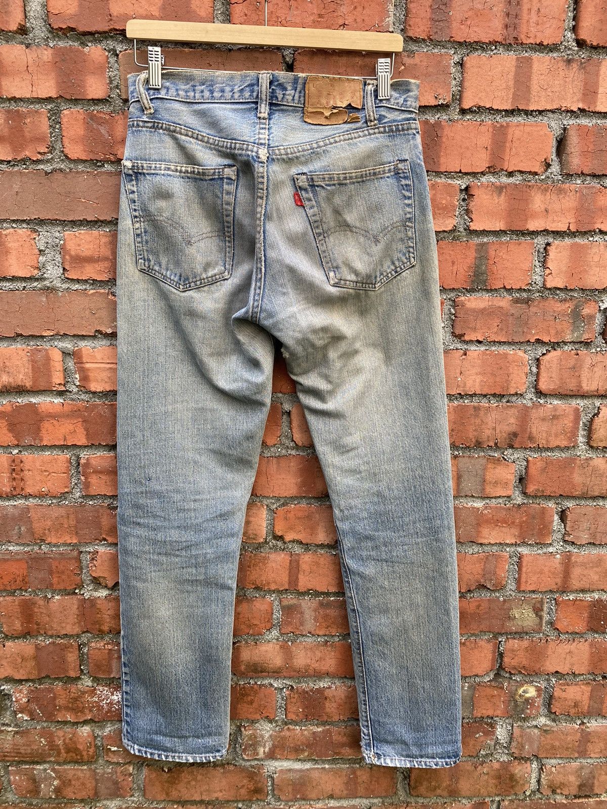 Levi's × Levi's Vintage Clothing × Vintage size 31x32 vintage levi's 505 distressed 80s made in USA Size US 31 - 2 Thumbnail