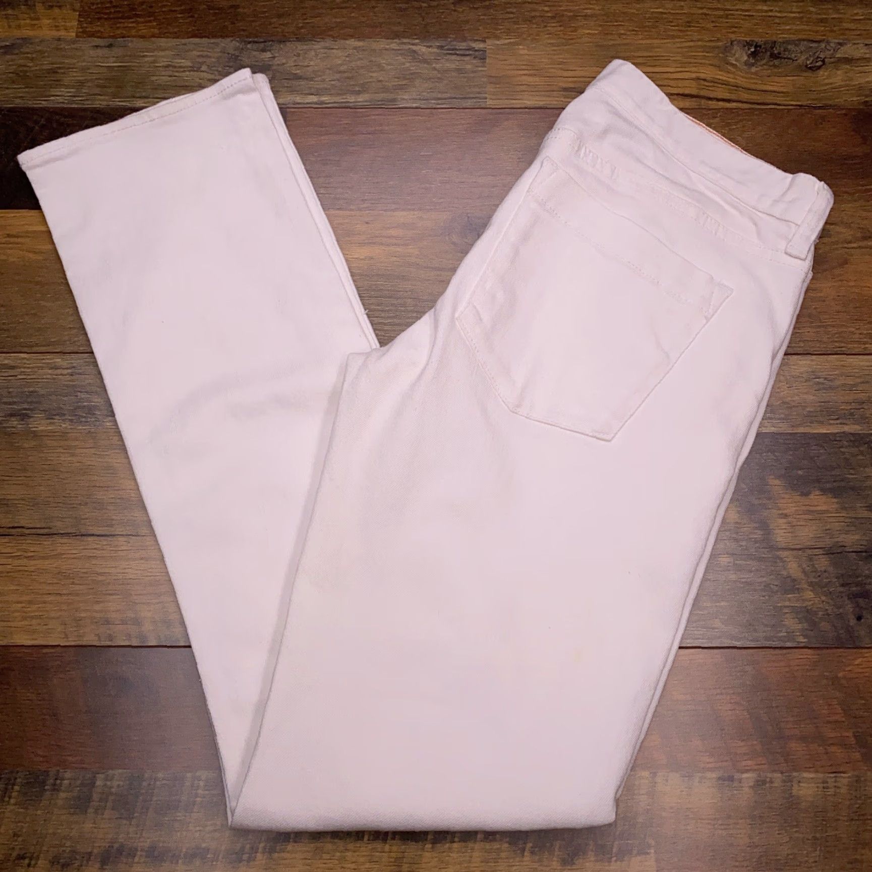 J.Crew **J.CREW Women's 27/5 Low Rise White Stretch Jeans** User: J.CREW Women's 27/5 Low Rise White Stretch Jeans Size 27" / US 4 / IT 40 - 3 Thumbnail
