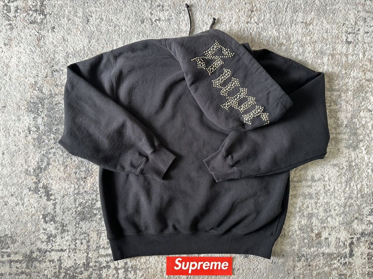 Supreme Supreme Overdyed Studded Hooded Sweatshirt SS26/W7 Size US M / EU 48-50 / 2 - 15 Thumbnail