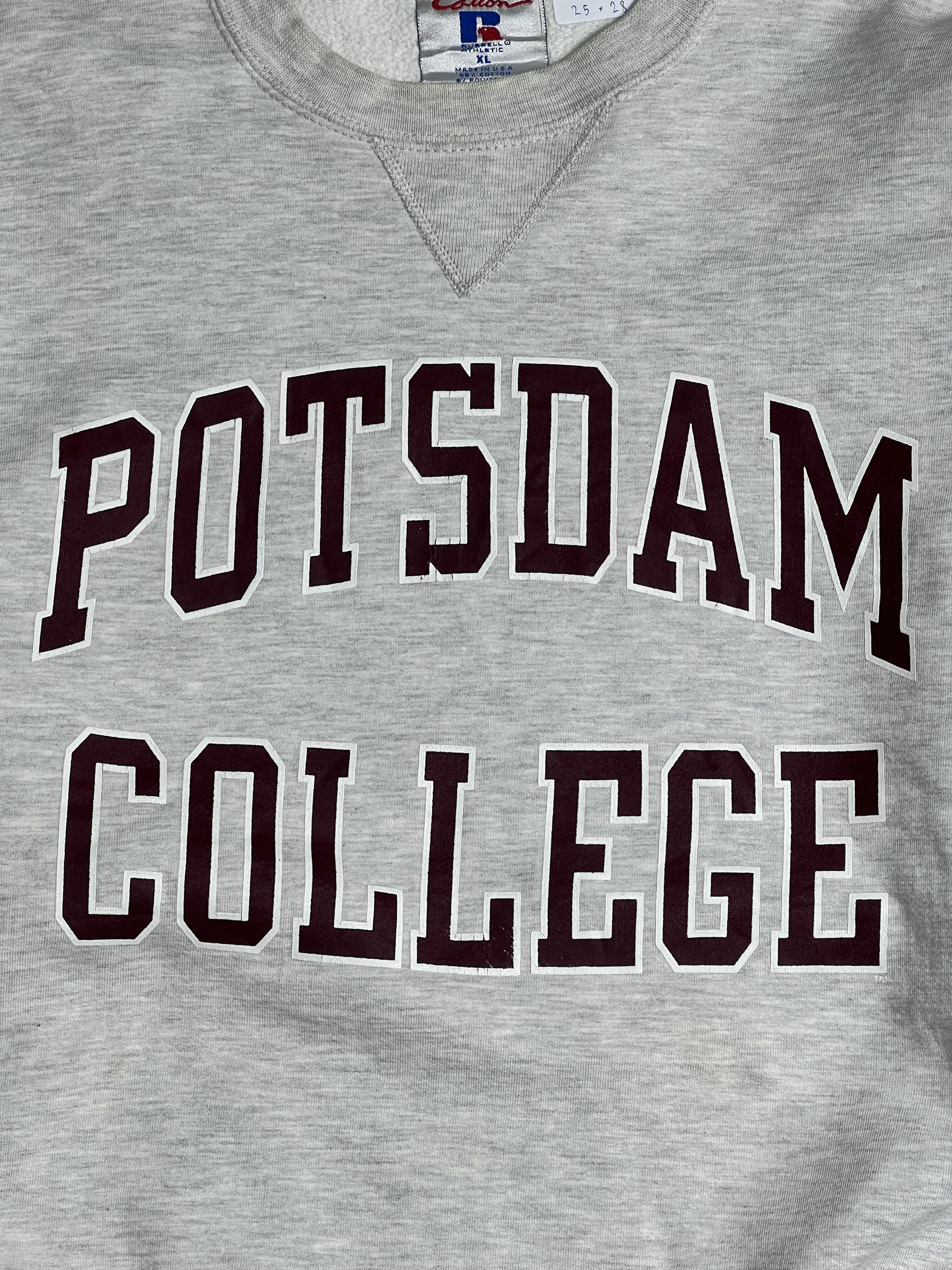 Russell Athletic VTG Russell Pro Cotton Postdam Col. Sweatshirt (XL) JKA114 Size US XL / EU 56 / 4 - 2 Thumbnail