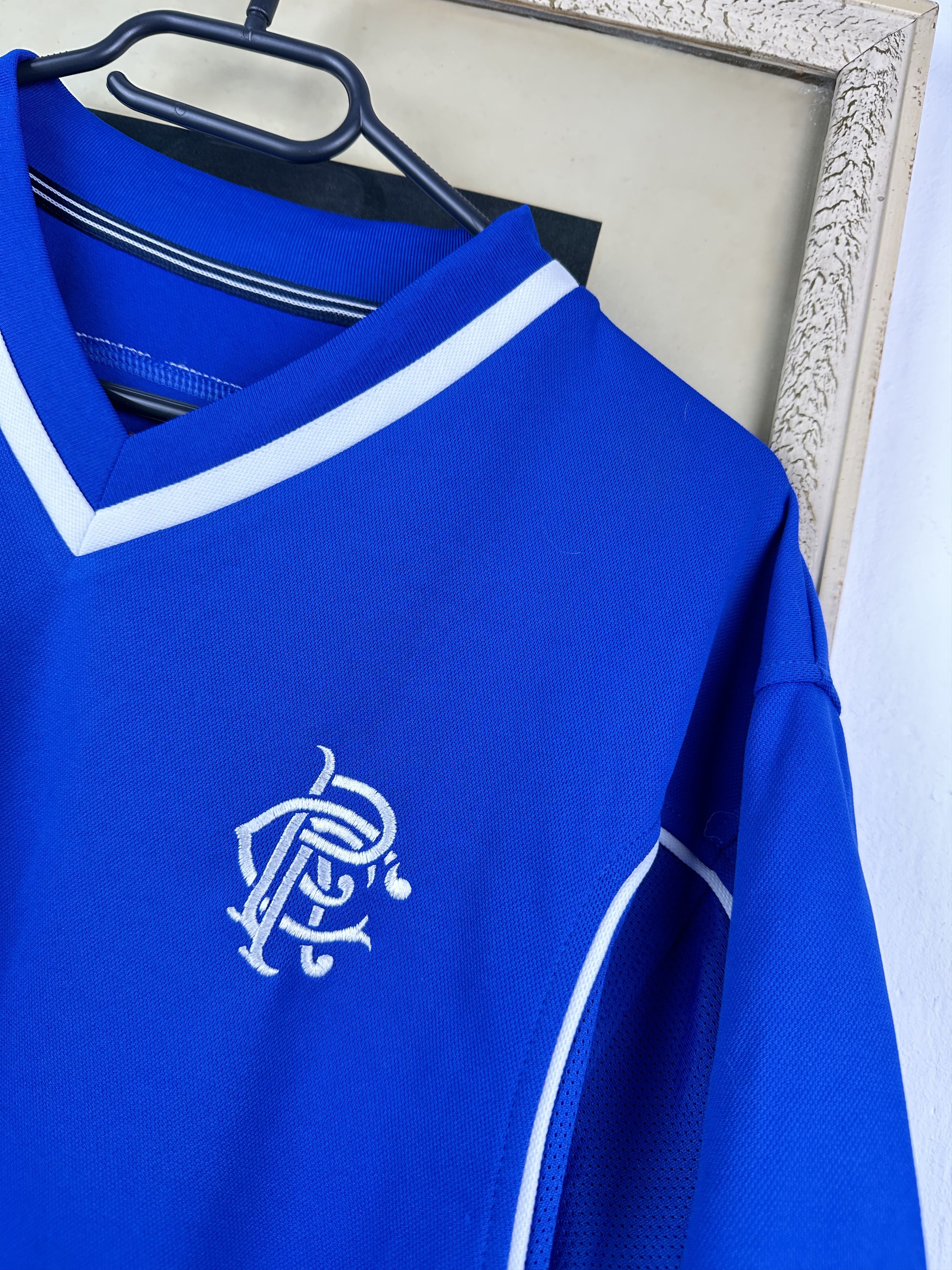 Nike × Vintage Rangers Home football shirt 1999 Soccer Nike Jersey Rare Size US M / EU 48-50 / 2 - 3 Thumbnail