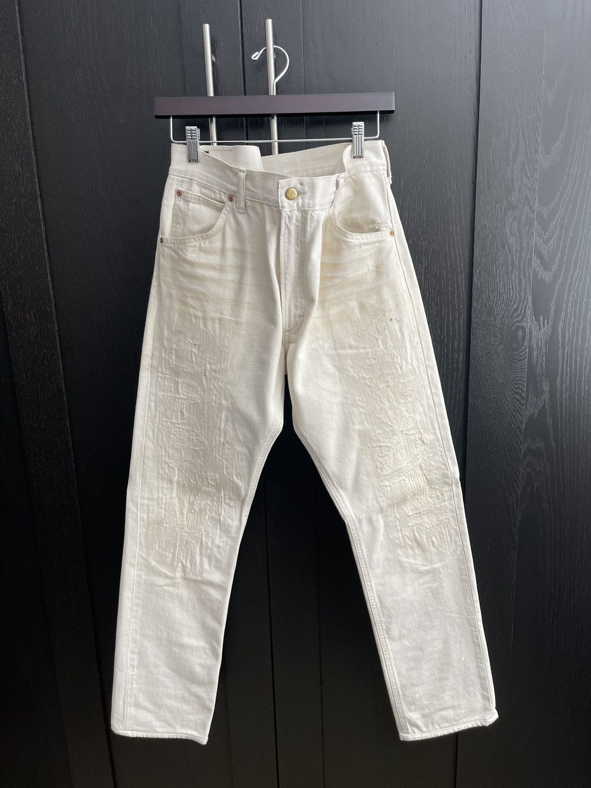 RRL Ralph Lauren RRL Repaired Jeans Size US 32 / EU 48 - 1 Thumbnail