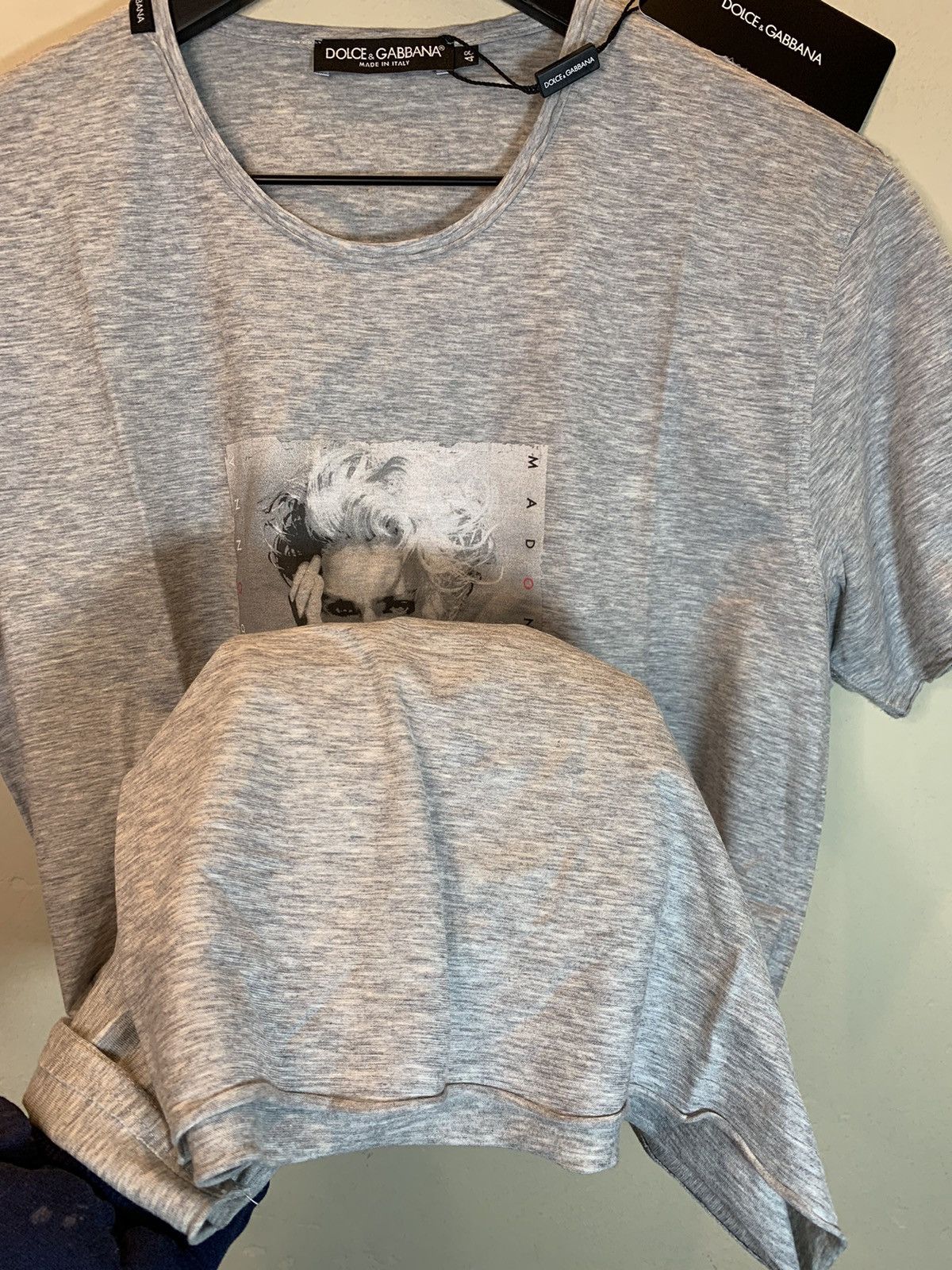 Band Tees *RARE* Dolce & Gabbana Madonna First Album Cover Art T-Shirt Size US M / EU 48-50 / 2 - 6 Thumbnail