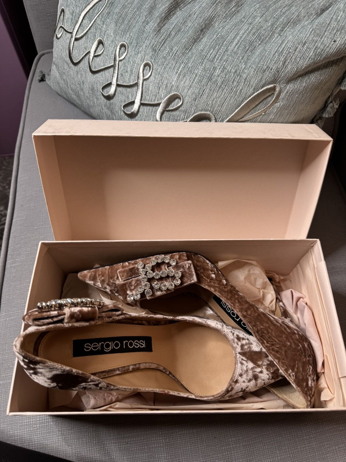 Sergio Rossi Sergio Rossi Heels Size US 9 / IT 39 - 1 Thumbnail