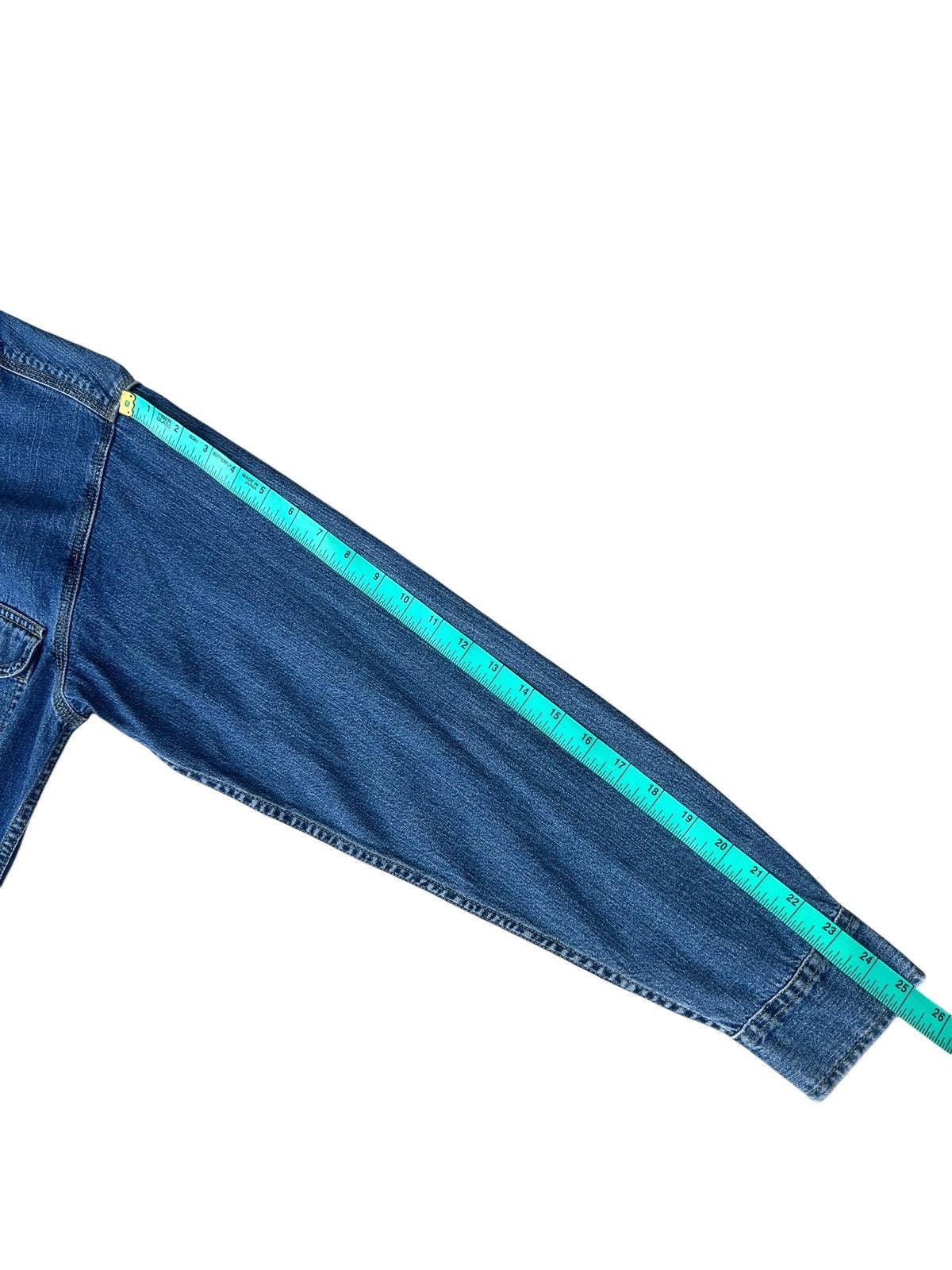 Levi's Vintage 1998 Levi’s Fade Blue Denim Work Shirt Size US M / EU 48-50 / 2 - 5 Thumbnail