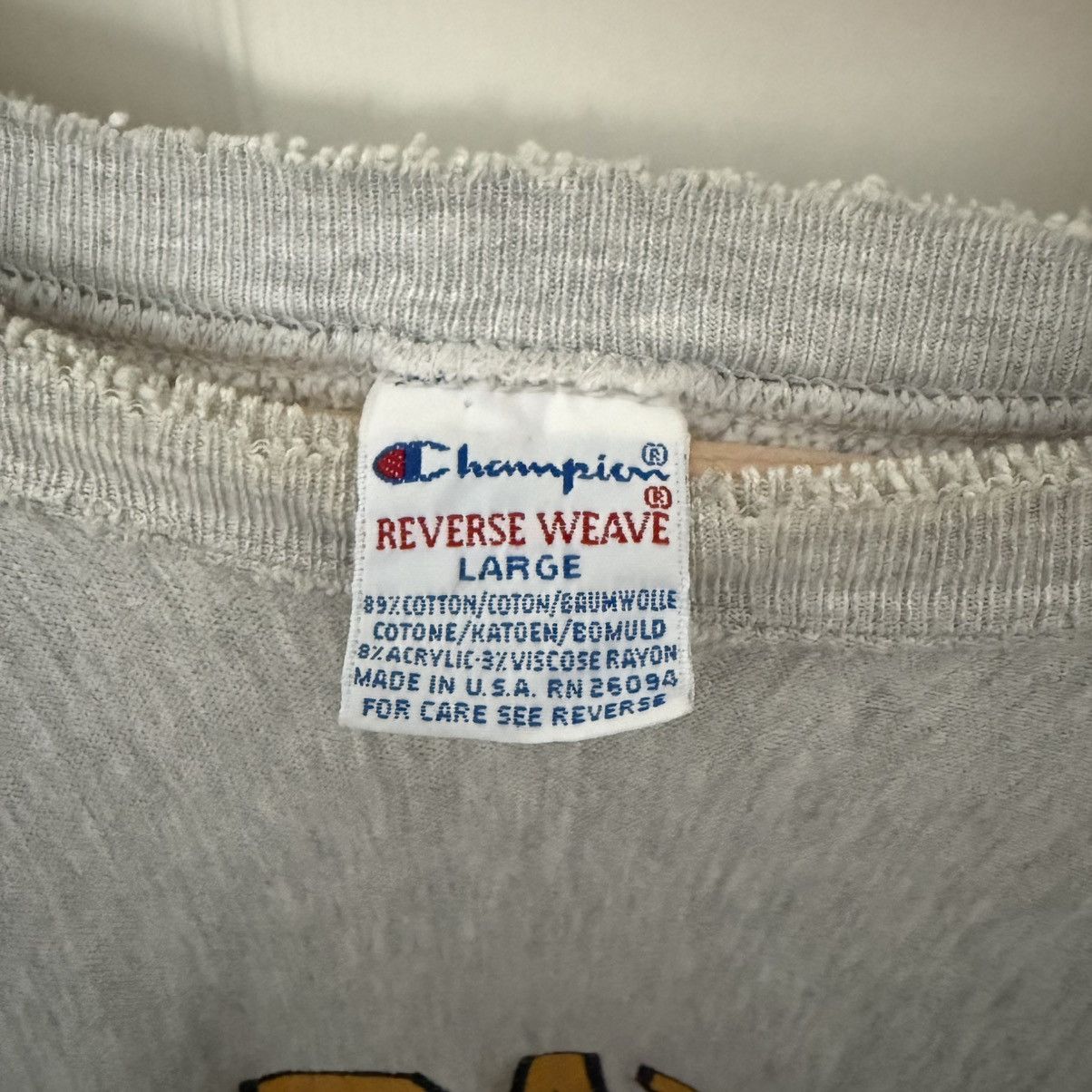 Vintage 90s Champion Reverse Weave UC Davis Crewneck Sweatshirt Size US L / EU 52-54 / 3 - 4 Thumbnail