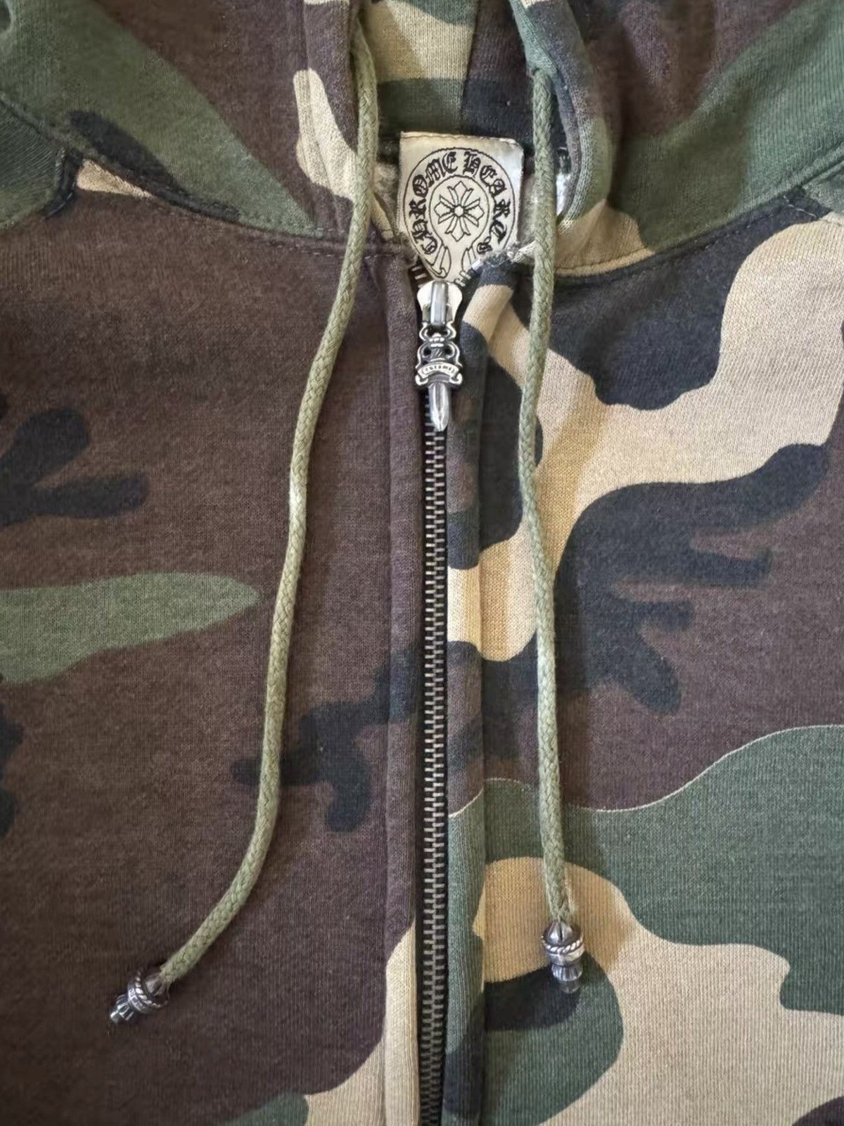 Chrome Hearts Chrome hearts leather patch camo hoodie Size US L / EU 52-54 / 3 - 3 Thumbnail