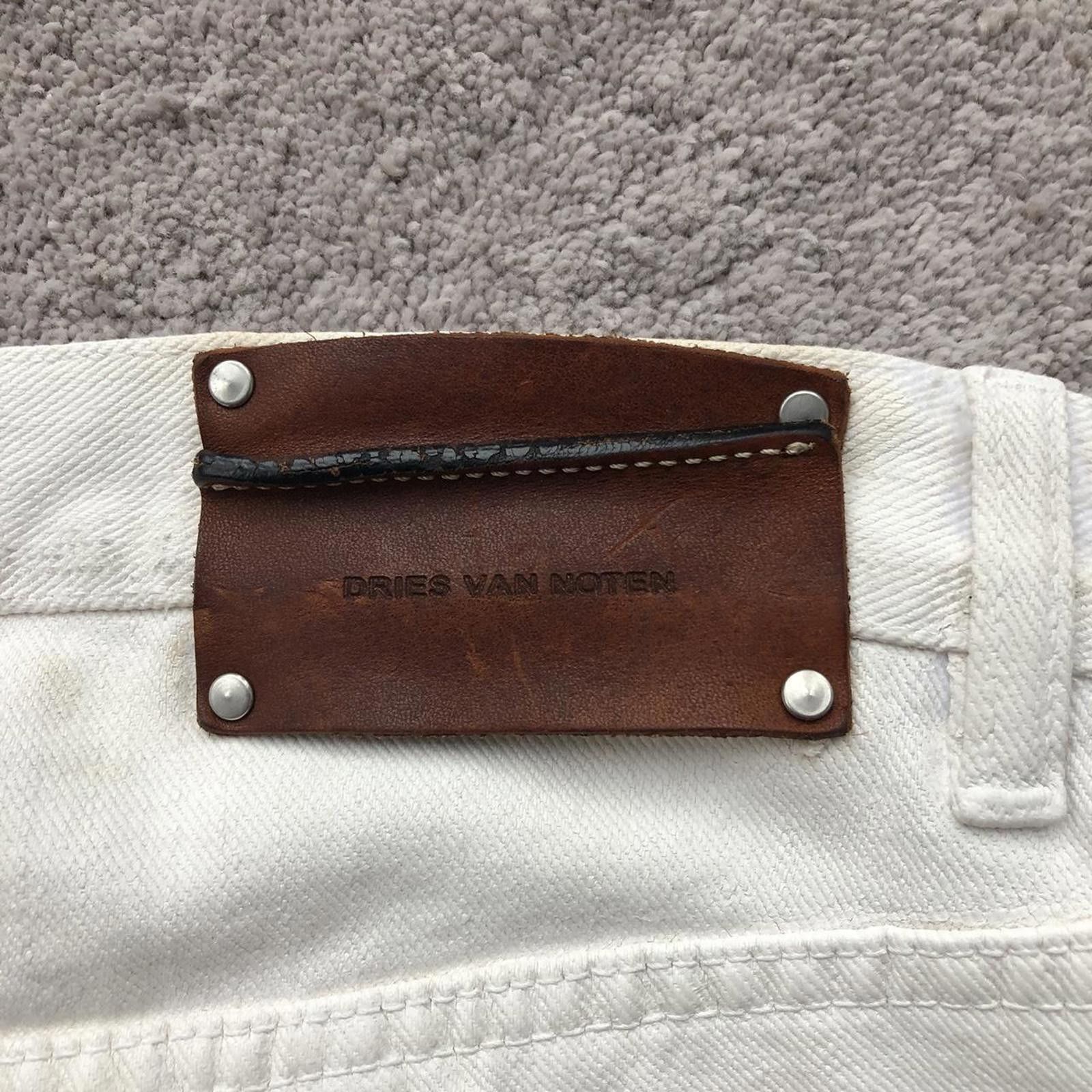 Dries Van Noten Dries Van Noten Coated Denim. Size US 30 / EU 46 - 7 Thumbnail