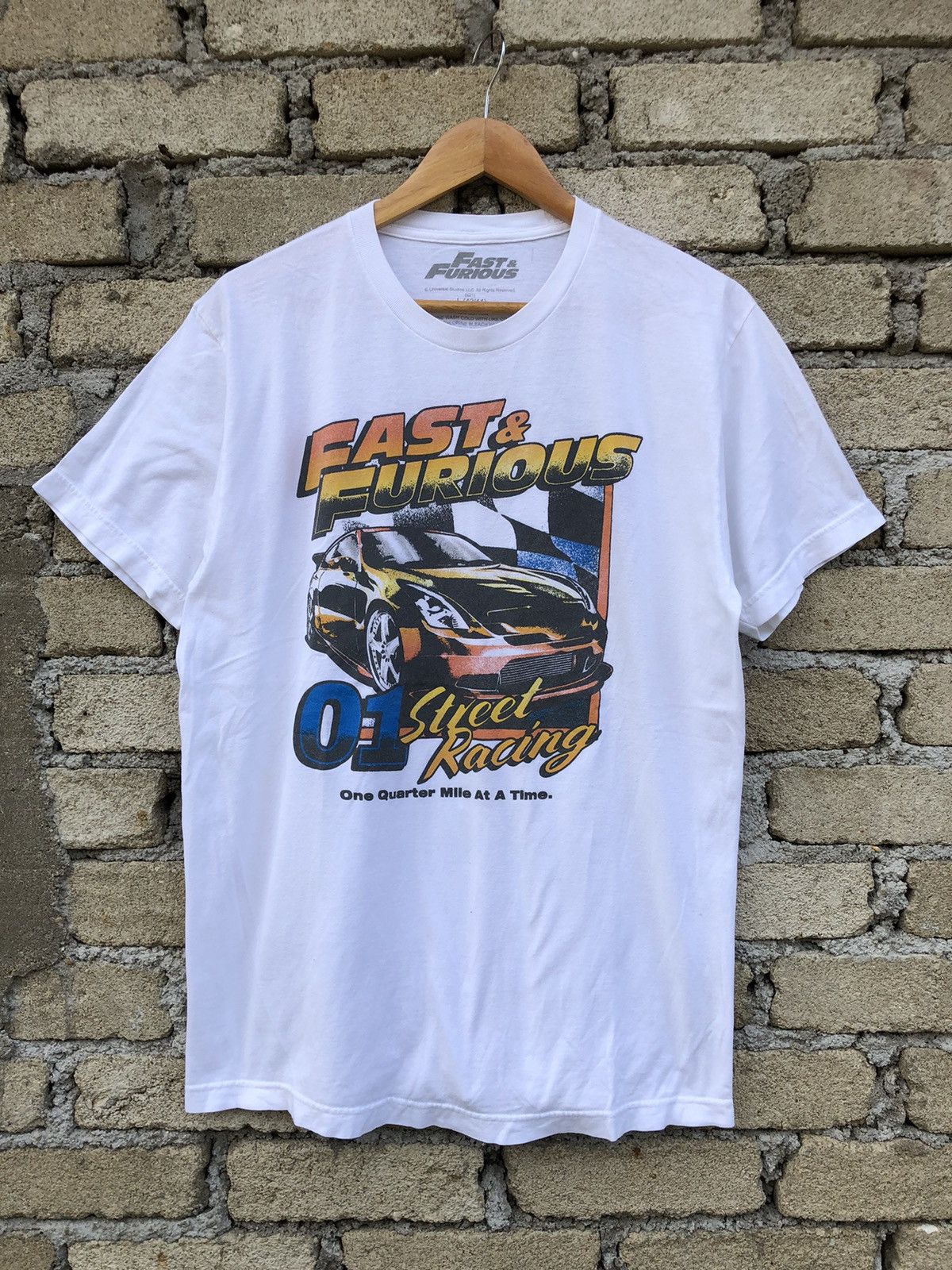 Fashion Victim × Vintage Fast & Furios Street Racing Promo Tee Size US L / EU 52-54 / 3 - 2 Thumbnail