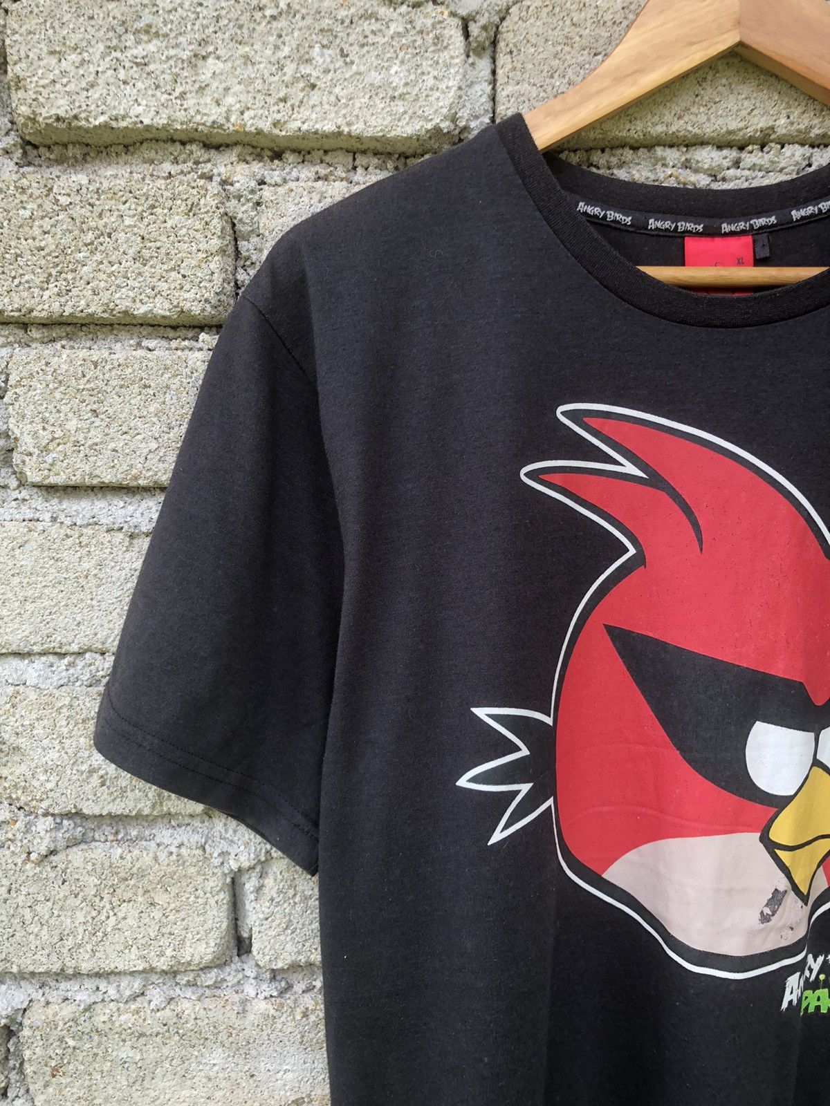 Nickelodeon Vintage Y2K Angry Birds Big Logo Tshirt Size US L / EU 52-54 / 3 - 5 Thumbnail