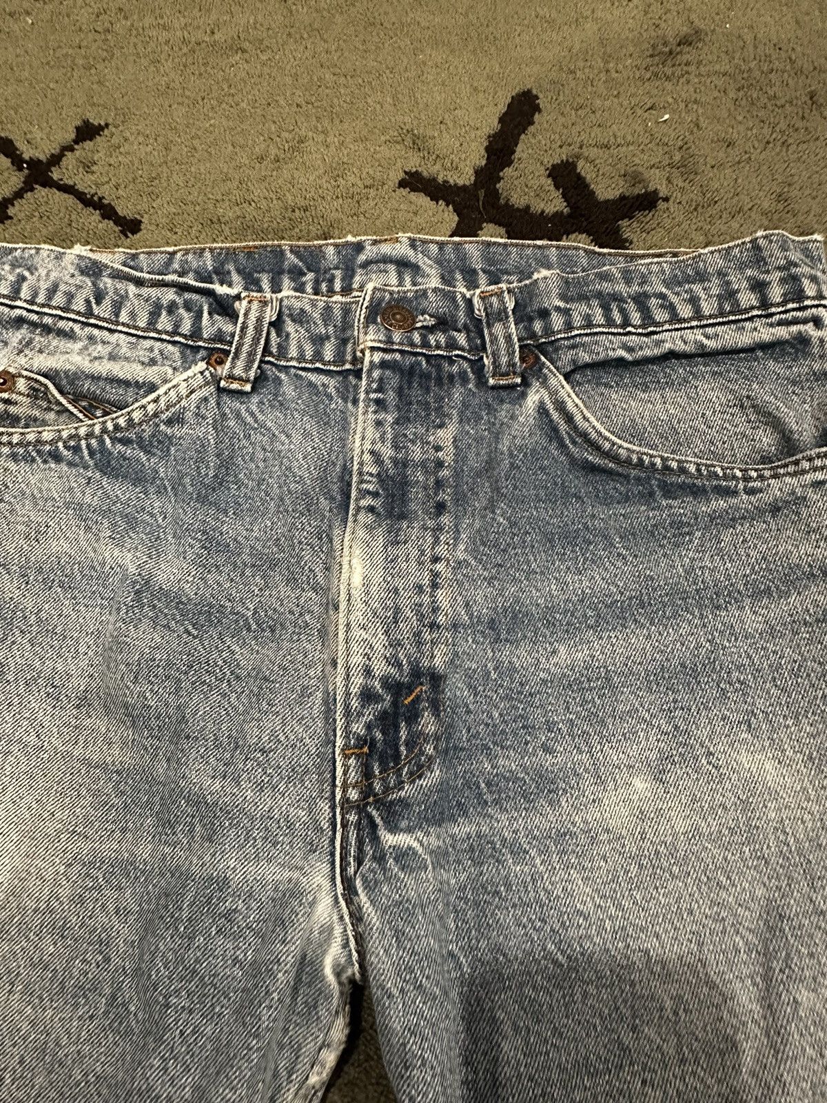 Levi's × Vintage Vintage 70’s Levi’s Orange Tab Light Wash Denim Size US 32 / EU 48 - 8 Thumbnail