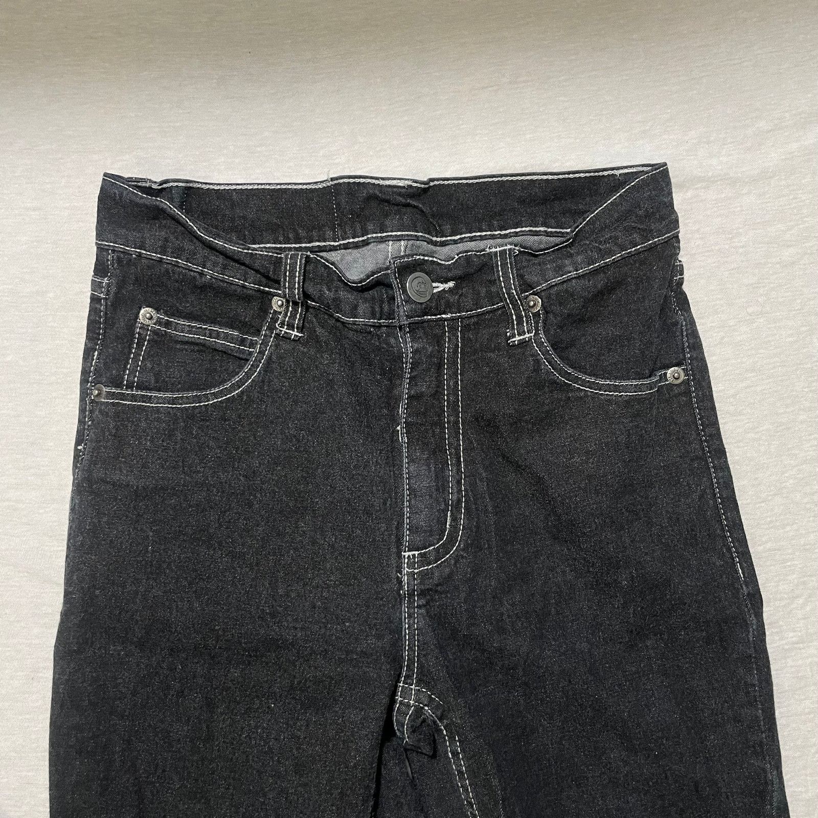 Cheap Monday Cheap Monday Straight Leg Spel Black Jeans Size (28x34) Size 28" / US 6 / IT 42 - 6 Thumbnail