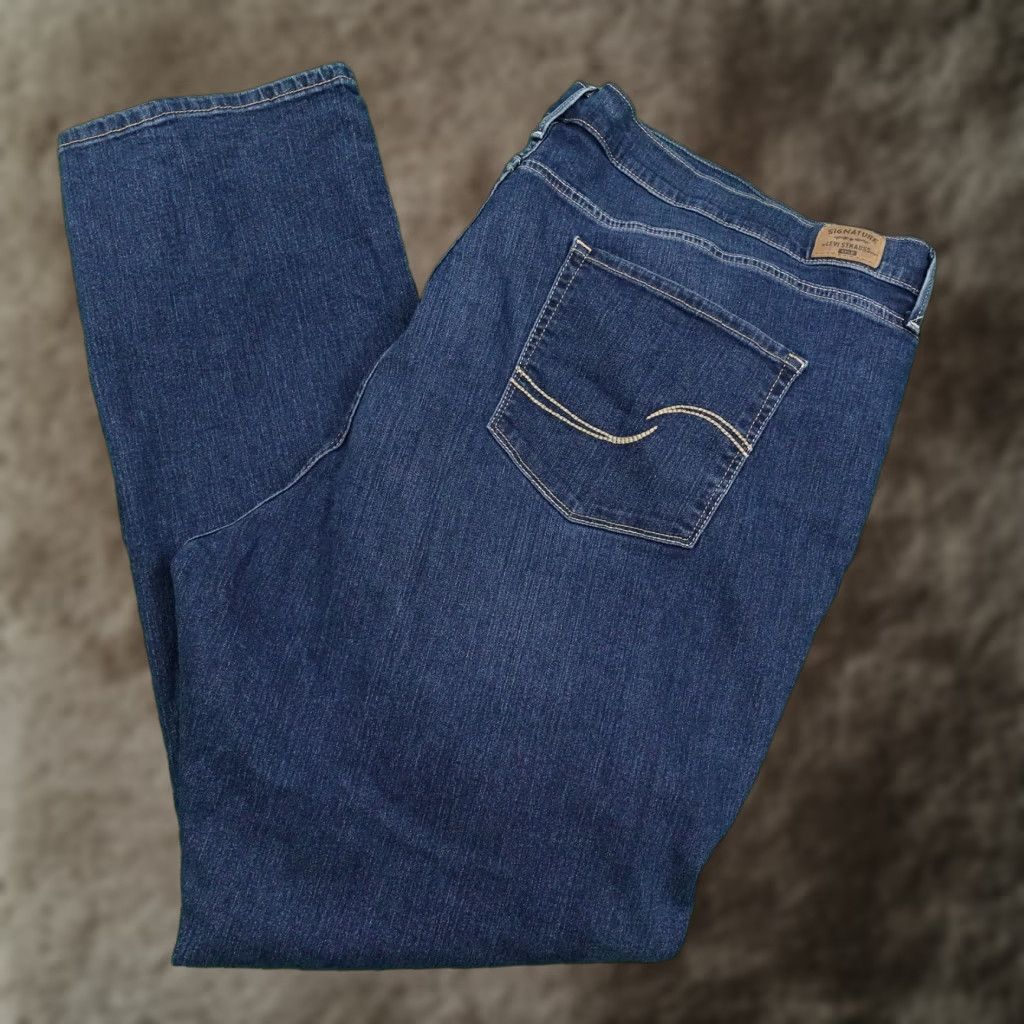Levi's Vintage Levi's Levi Strauss Women's Curvy Fit Denim Jeans Blue 28 Regular Inseam 34" Lifestyle Size 28" / US 6 / IT 42 - 1 Thumbnail