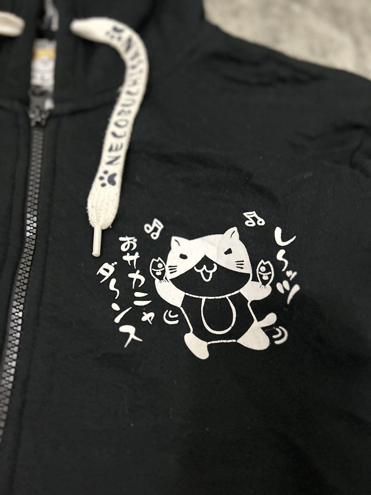 Hysteric Glamour × If Six Was Nine × Japanese Brand Necobuchi-san Animated Comfy zip up hoodie Embroidery Size US L / EU 52-54 / 3 - 4 Thumbnail
