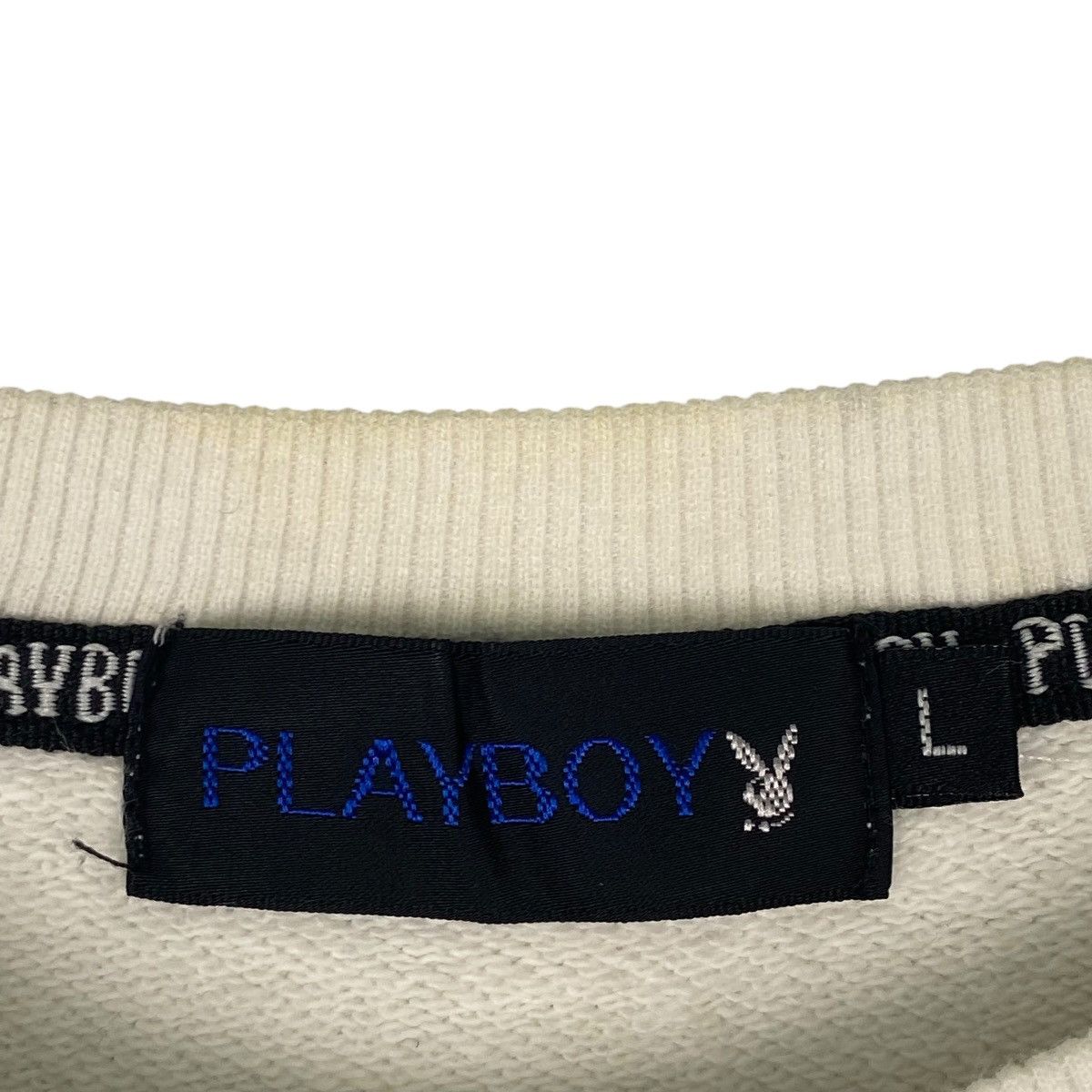 Other Vintage Playboy Bunny Shirts Beads Crewneck Sweatshirt White Size US L / EU 52-54 / 3 - 7 Thumbnail