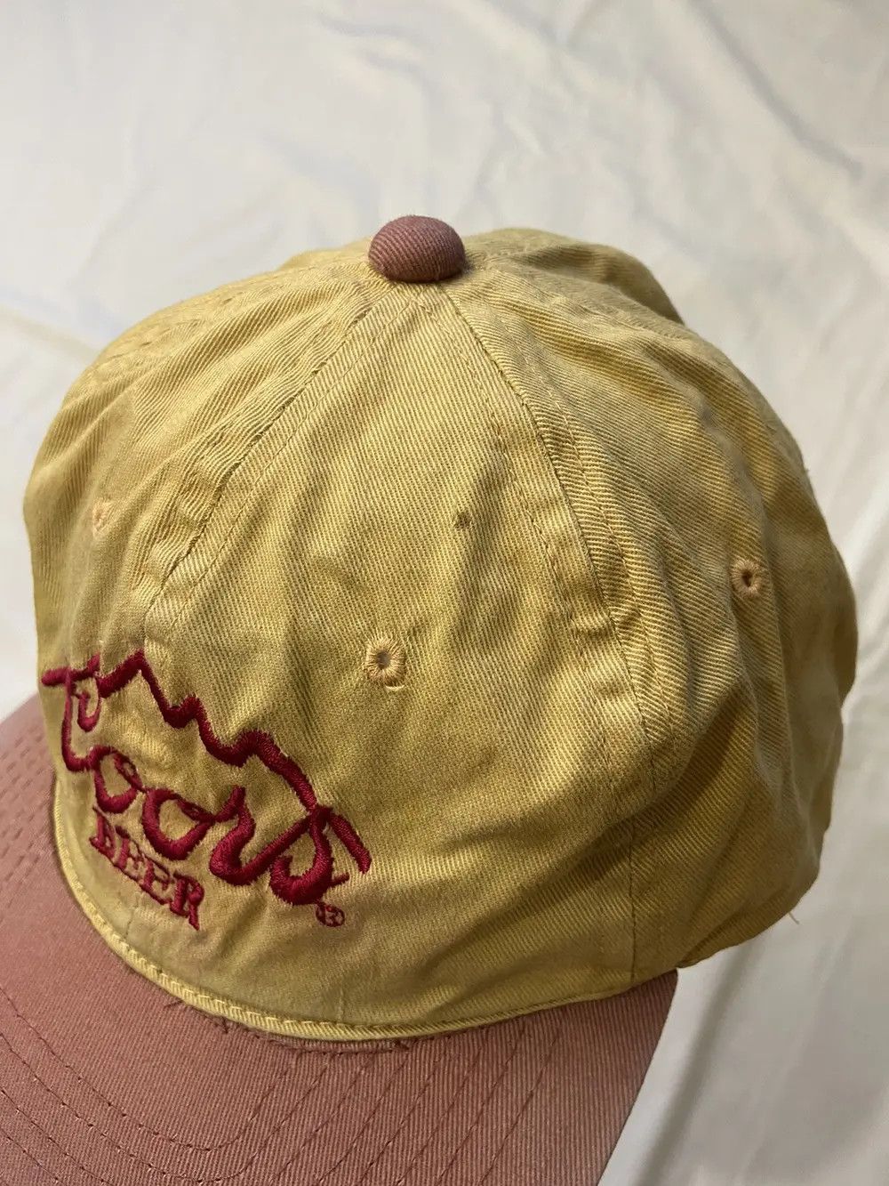 Vintage RARE VINTAGE COORS FADE DAD HAT BELGIAN HITCH PROMO BEER CAP Size ONE SIZE - 14 Thumbnail