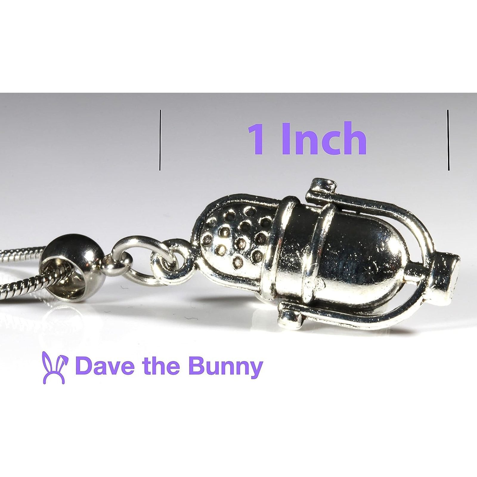 & Other Stories Microphone Necklace - Gifts for Singers DJ and Emcee Size ONE SIZE - 3 Thumbnail