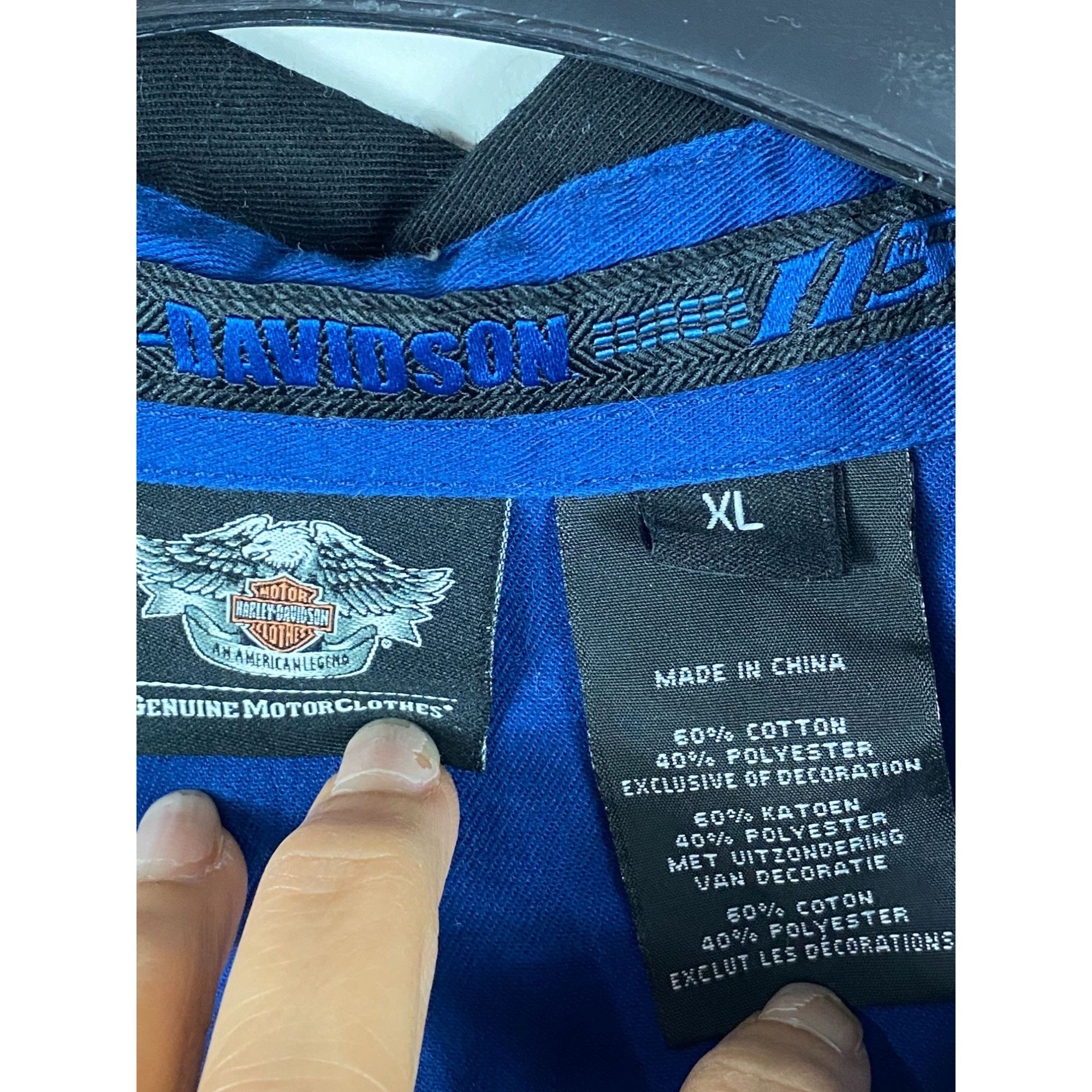 Harley Davidson Harley Davidson 115th Anniversary Embroidery Snap Button 2-P Size US XL / EU 56 / 4 - 3 Thumbnail