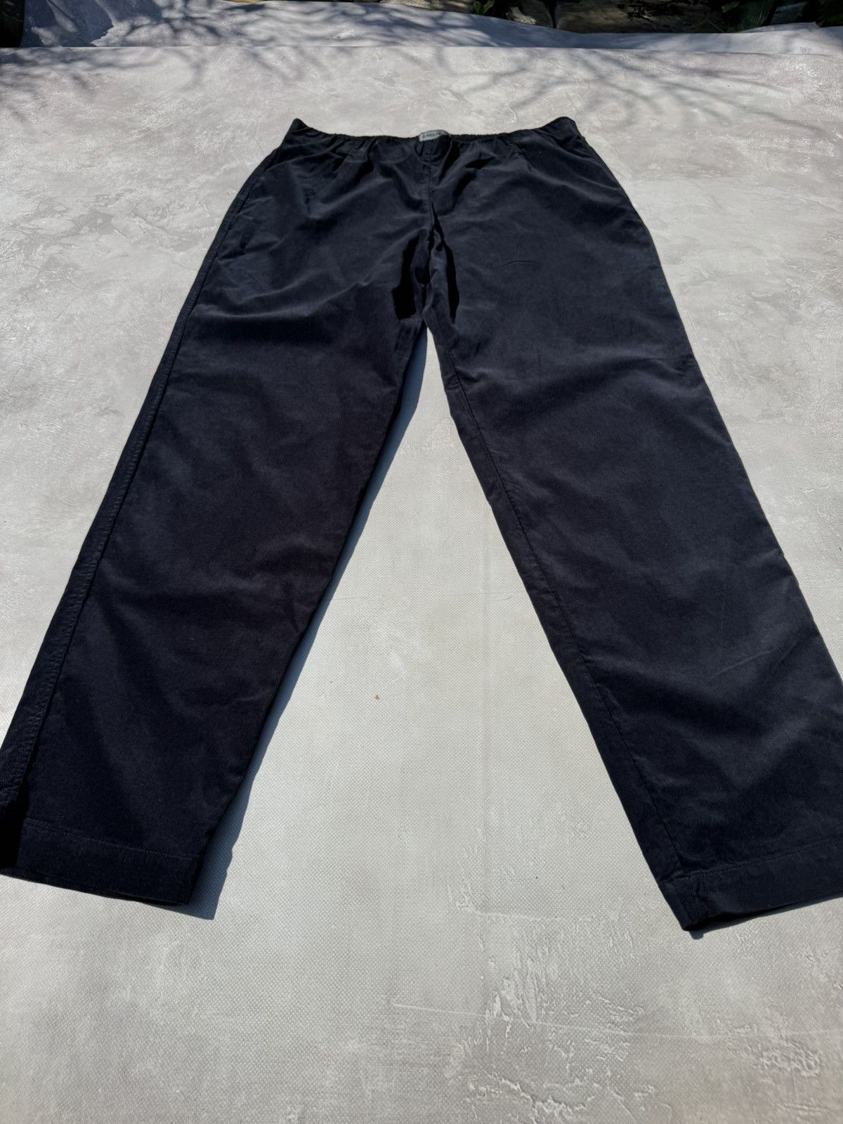 OSKA OSKA Corduroy Black Baggy Pants Size 4 Size 36" / US 14 / IT 50 - 3 Thumbnail