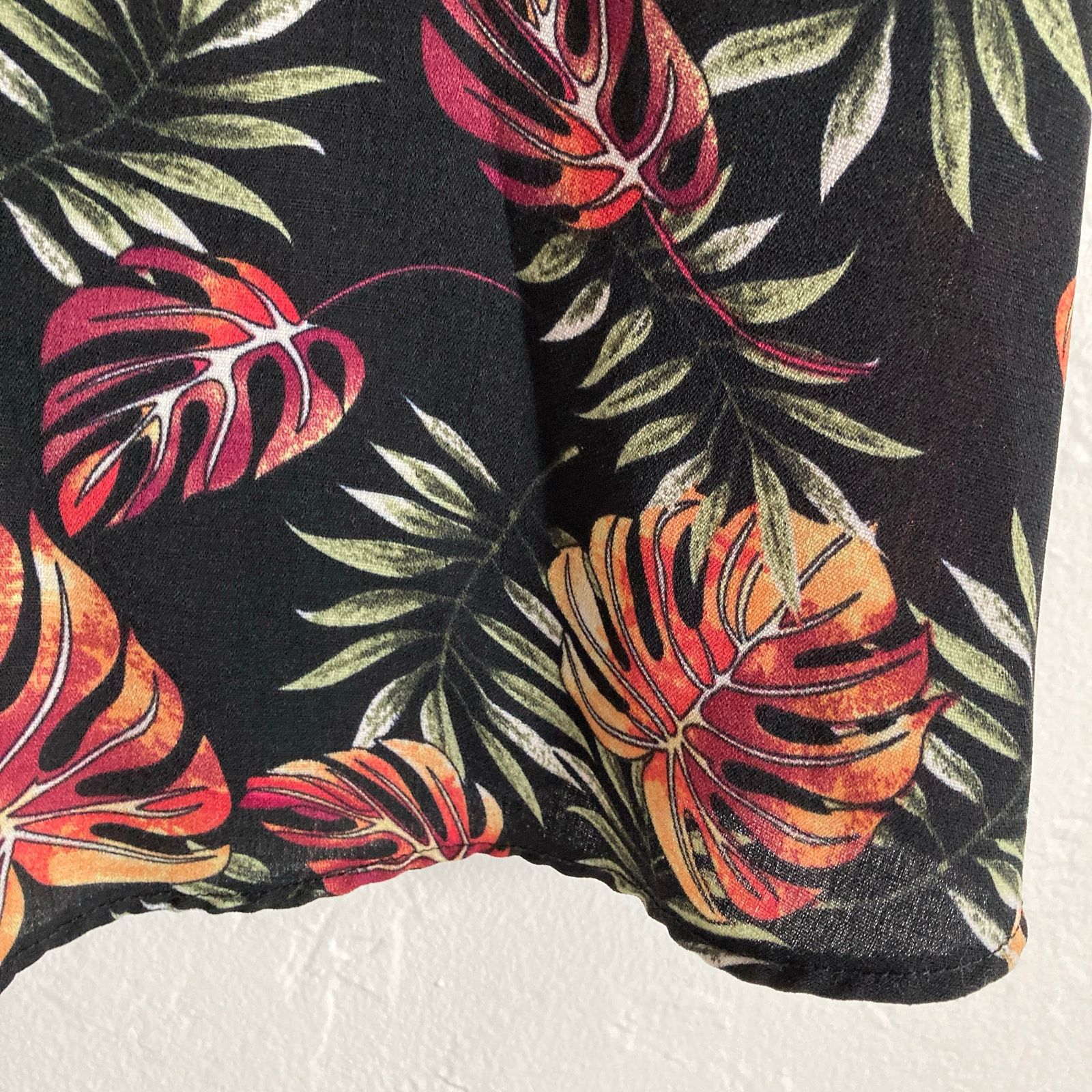 Other TY Mexican Tropical Leaf Summer Tank Spaghetti Strap Dress Size M / US 6-8 / IT 42-44 - 5 Thumbnail