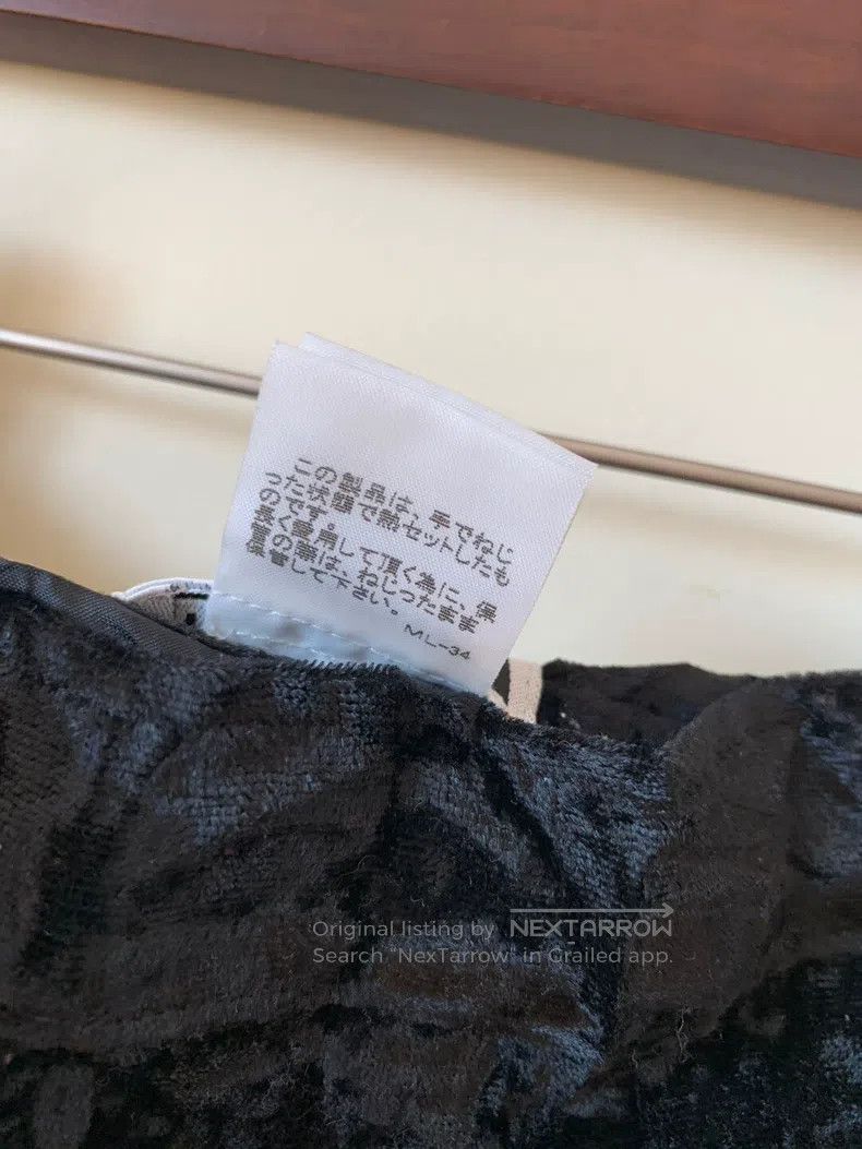Issey Miyake Issey Miyake size:3 Main Line Black Midi Skirt Size 31" - 8 Thumbnail