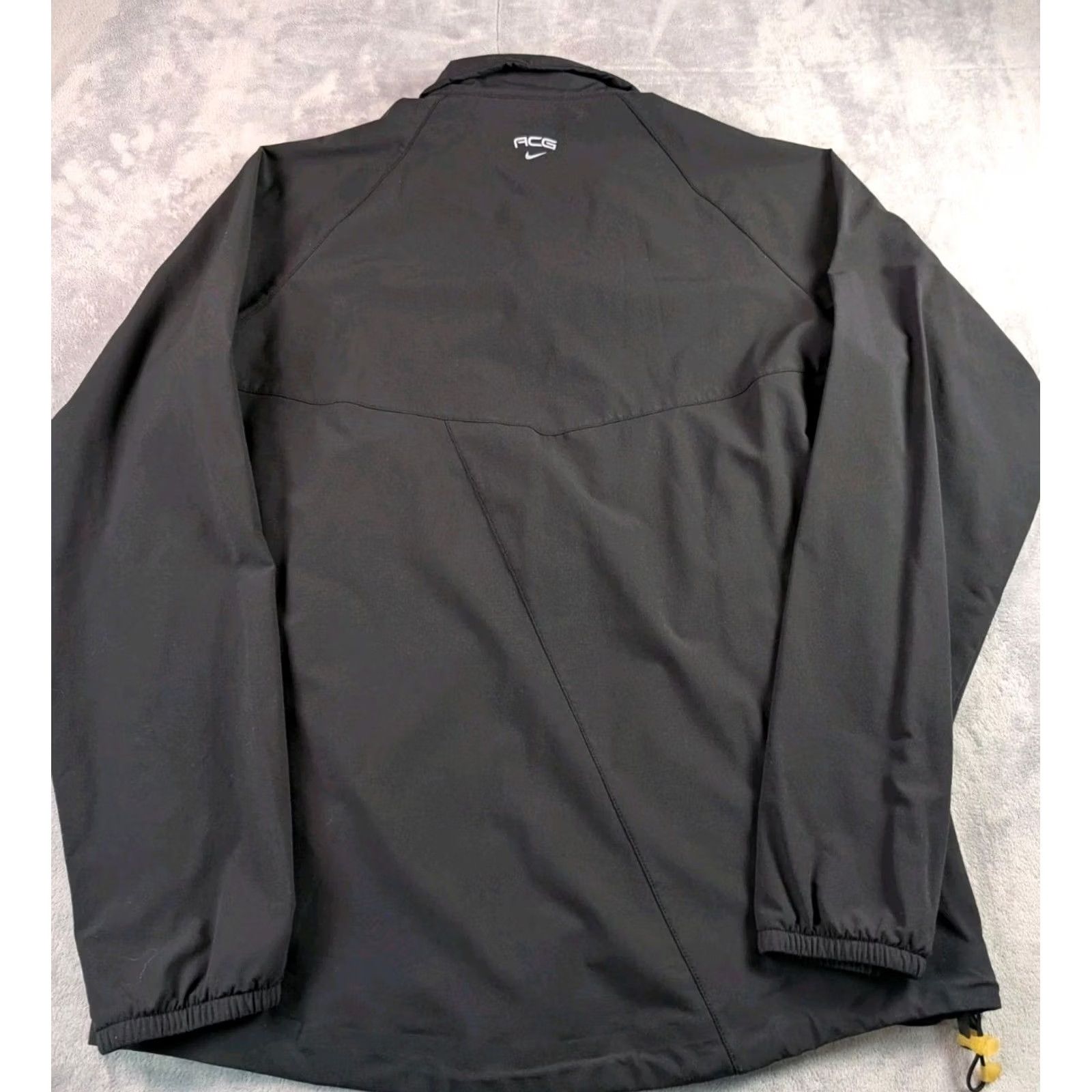Nike ACG Nike ACG Jacket Mens XL Black Lightweight Soft Shell Windbreaker Outdoors Hiking Zip Jacket Size US XL / EU 56 / 4 - 6 Thumbnail