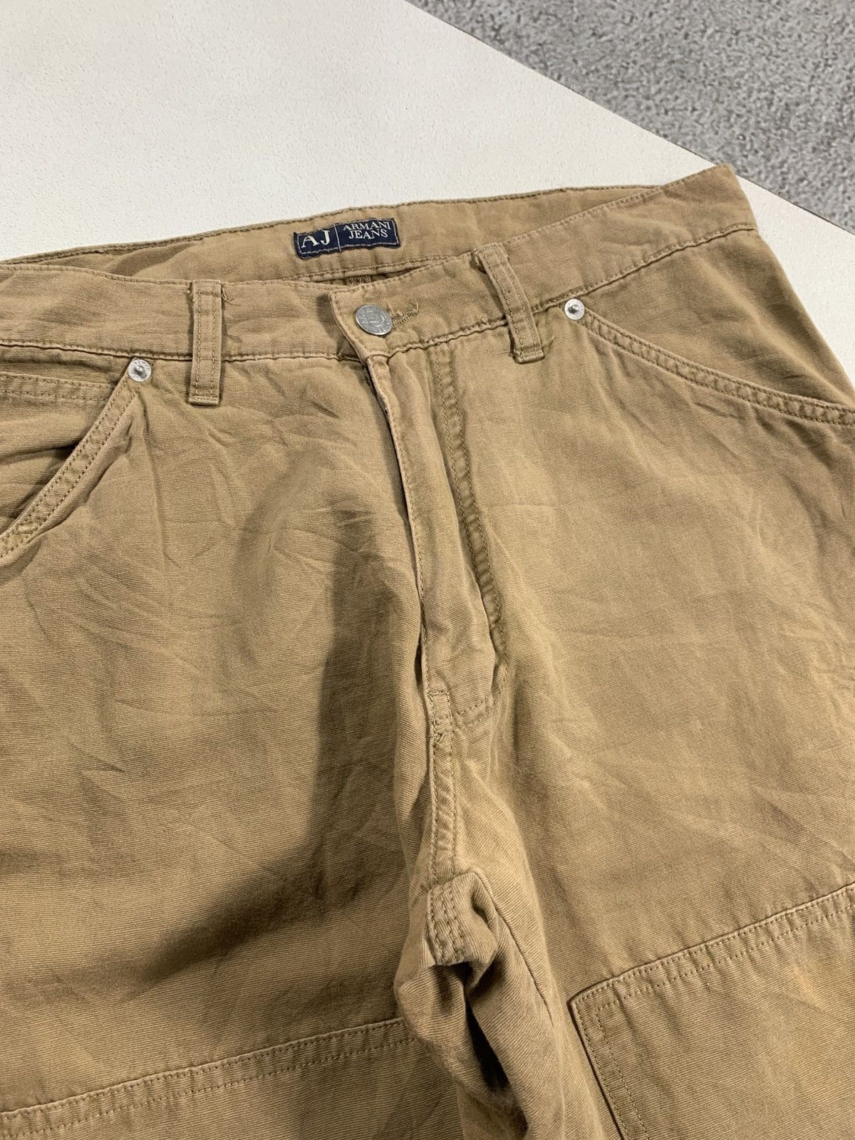 Armani Armani jeans double knee carpenter pants Size US 29 - 12 Thumbnail