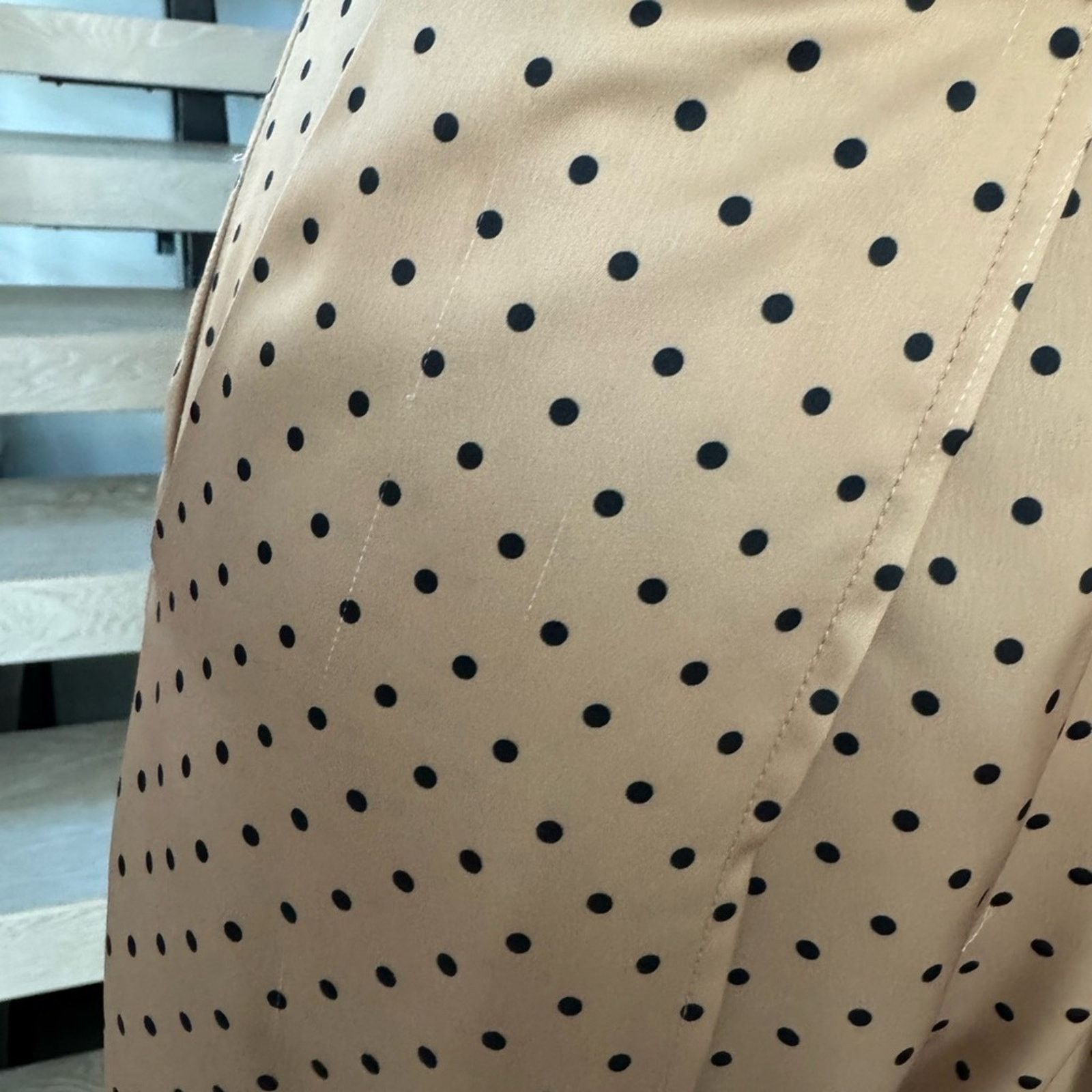 Other Stylish Tan Polka Dot Two-Piece Set Size 25" / US 0 / IT 36 - 10 Thumbnail