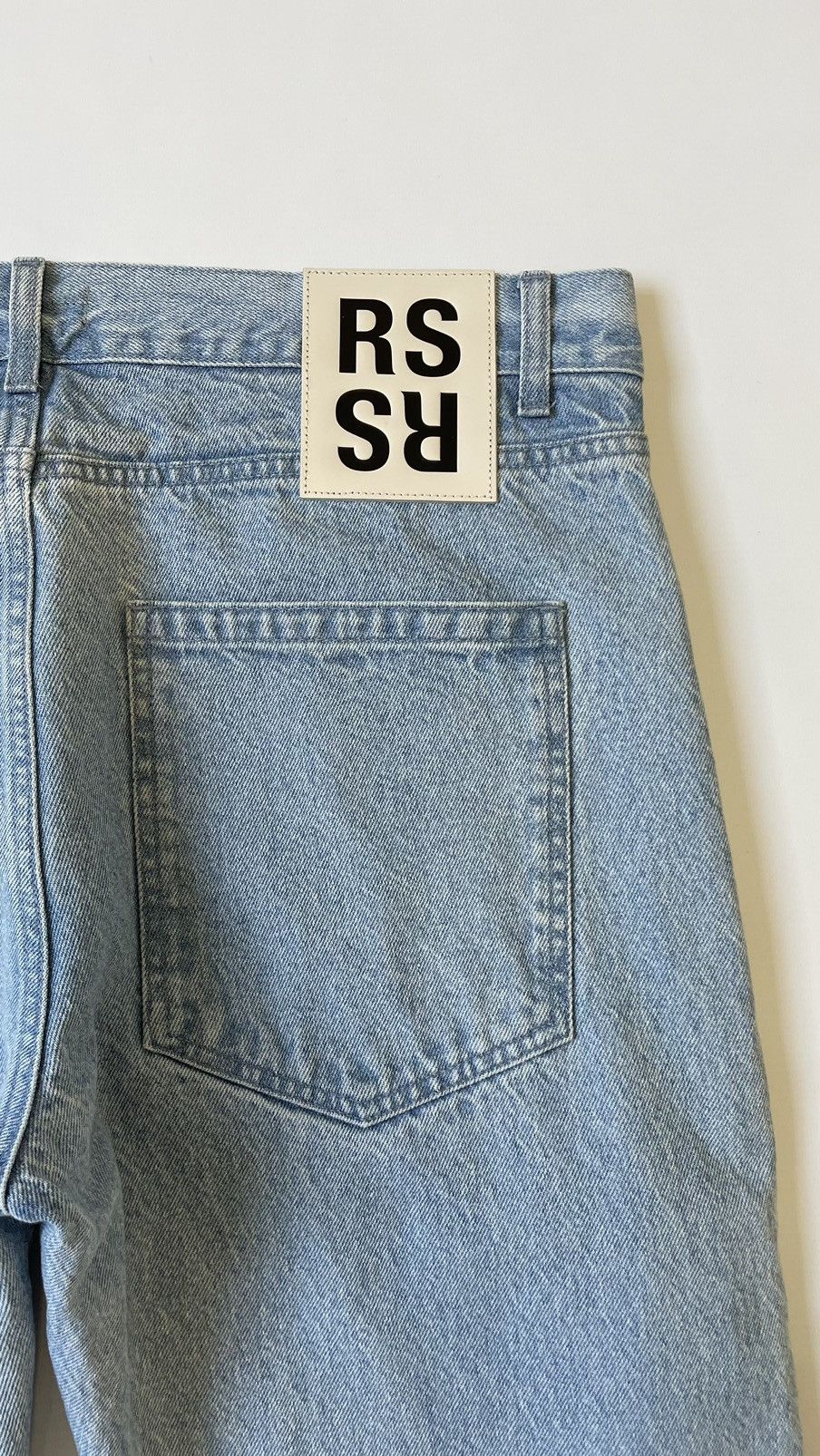 Raf Simons S/S 20 Destroyed Double Layer Jeans Size US 34 / EU 50 - 18 Thumbnail