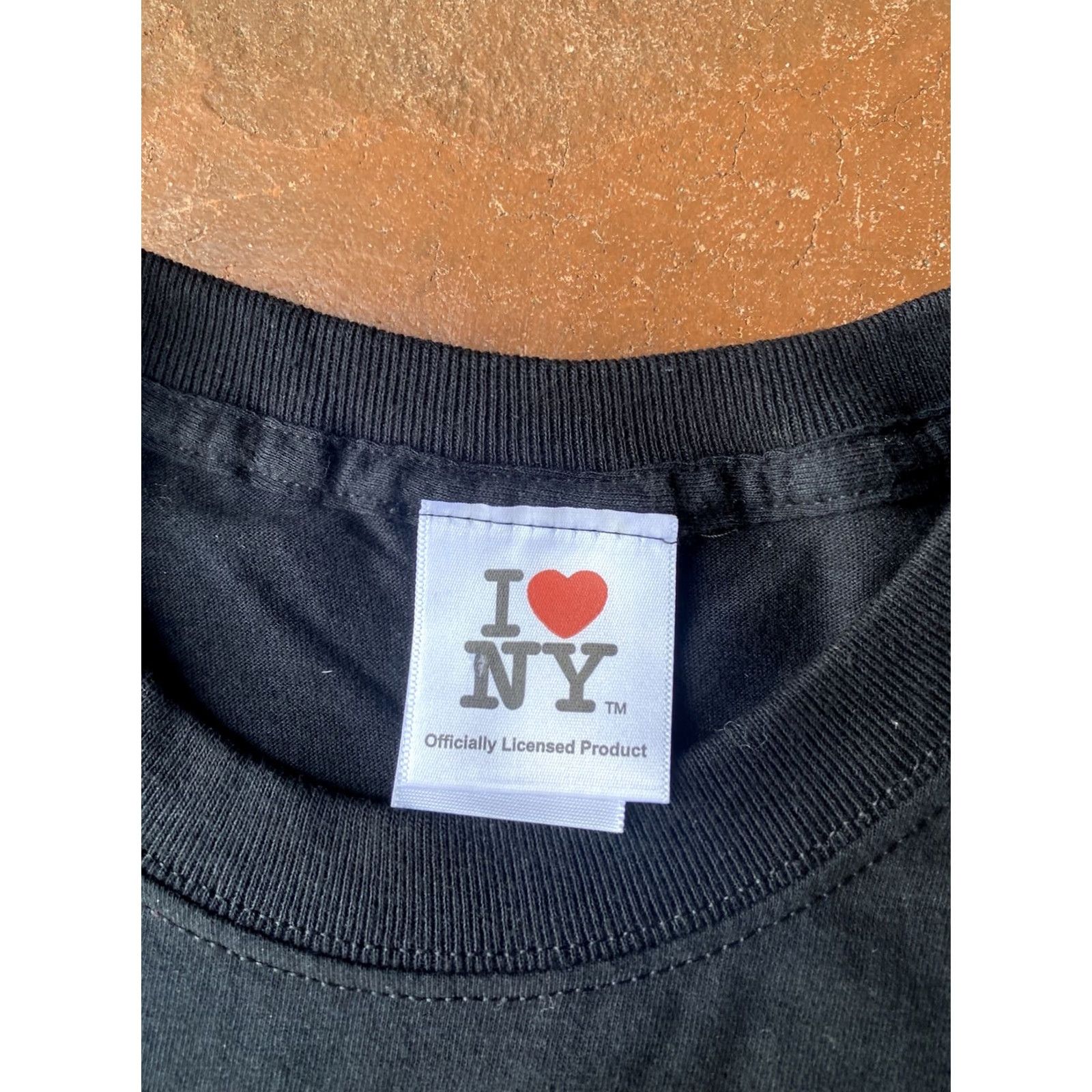Fruit Of The Loom VINTAGE I Love NY Heart Official Tourist Black T-Shirt S Mens 90s New York Fruit of the Loom Size US S / EU 44-46 / 1 - 2 Thumbnail