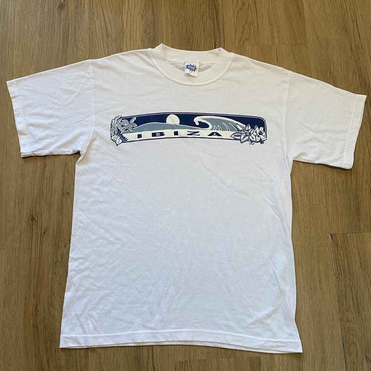Other Ibiza tee - classic white and blue streetwear tee Size US L / EU 52-54 / 3 - 1 Thumbnail