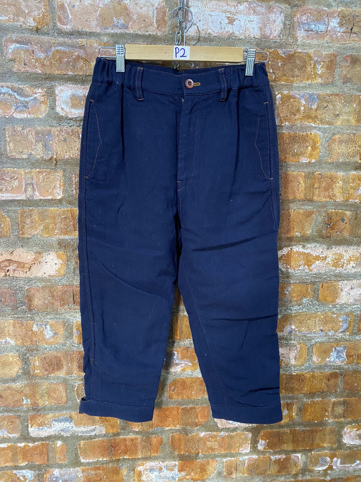 Comme des Garcons Homme AW13 CDG Junya Watanabe contra stitch 3/4 pants Size US 28 / EU 44 - 2 Thumbnail
