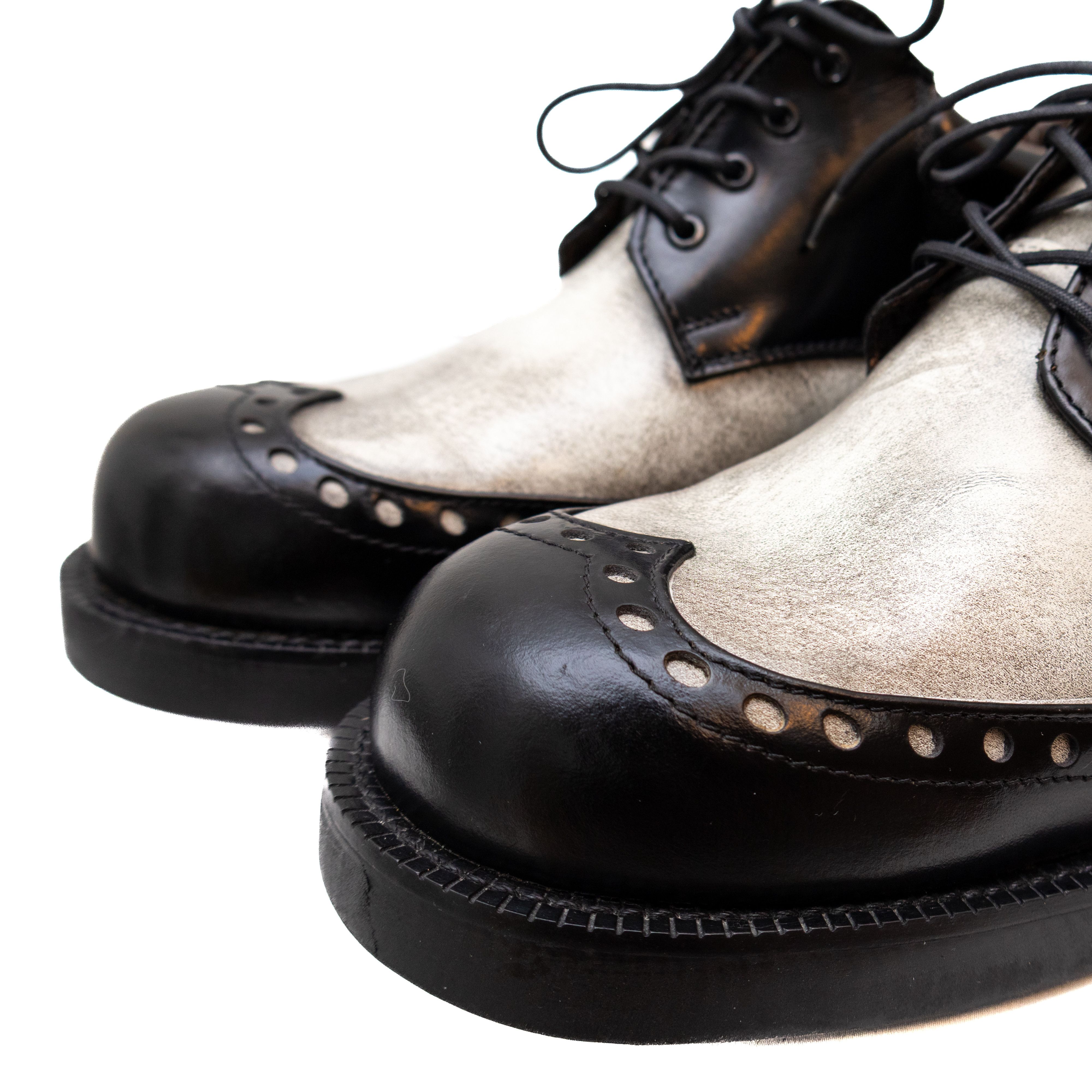 Bed Stu × Vintage Vintage Bedstü x Speedy Black Leather Oxford Shoes Sz:9.5 Size US 9.5 / EU 42-43 - 7 Thumbnail