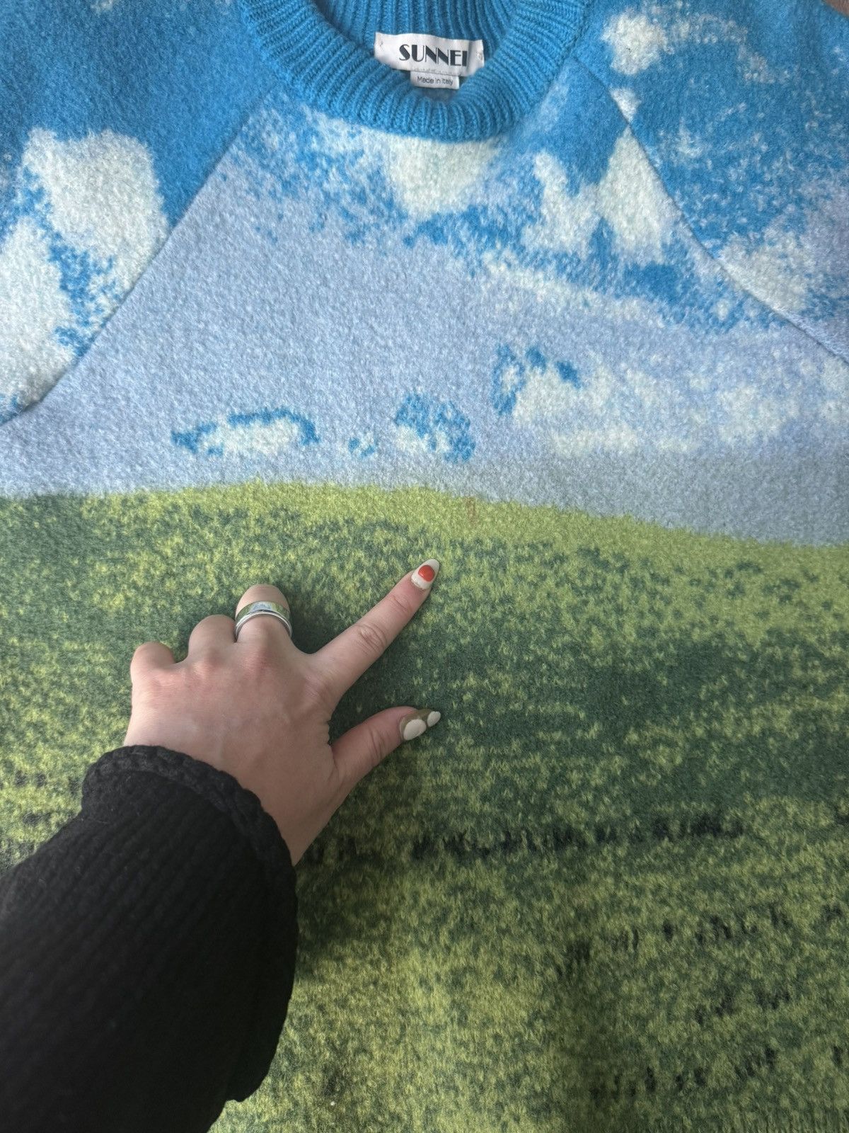 Sunnei Sunnei “Bliss” RARE Windows XP felted wool sweater Size US S / EU 44-46 / 1 - 10 Thumbnail