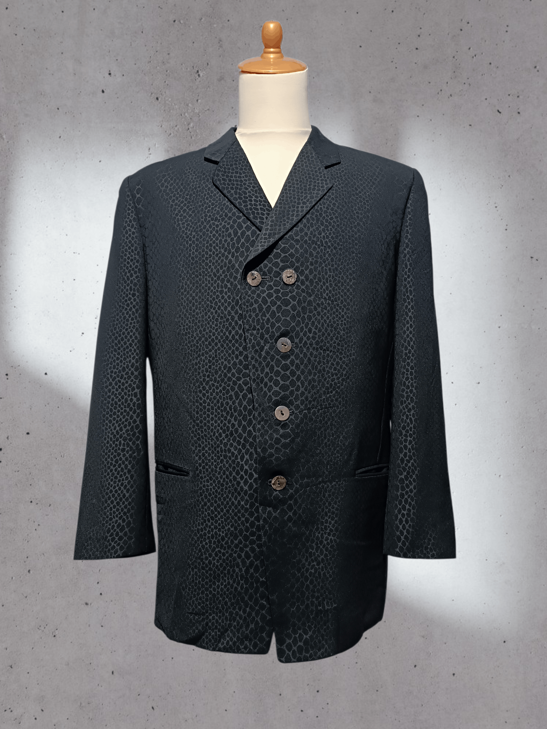 Japanese Brand Japanese Designer Snake Pattern Blazer Size US M / EU 48-50 / 2 - 1 Thumbnail