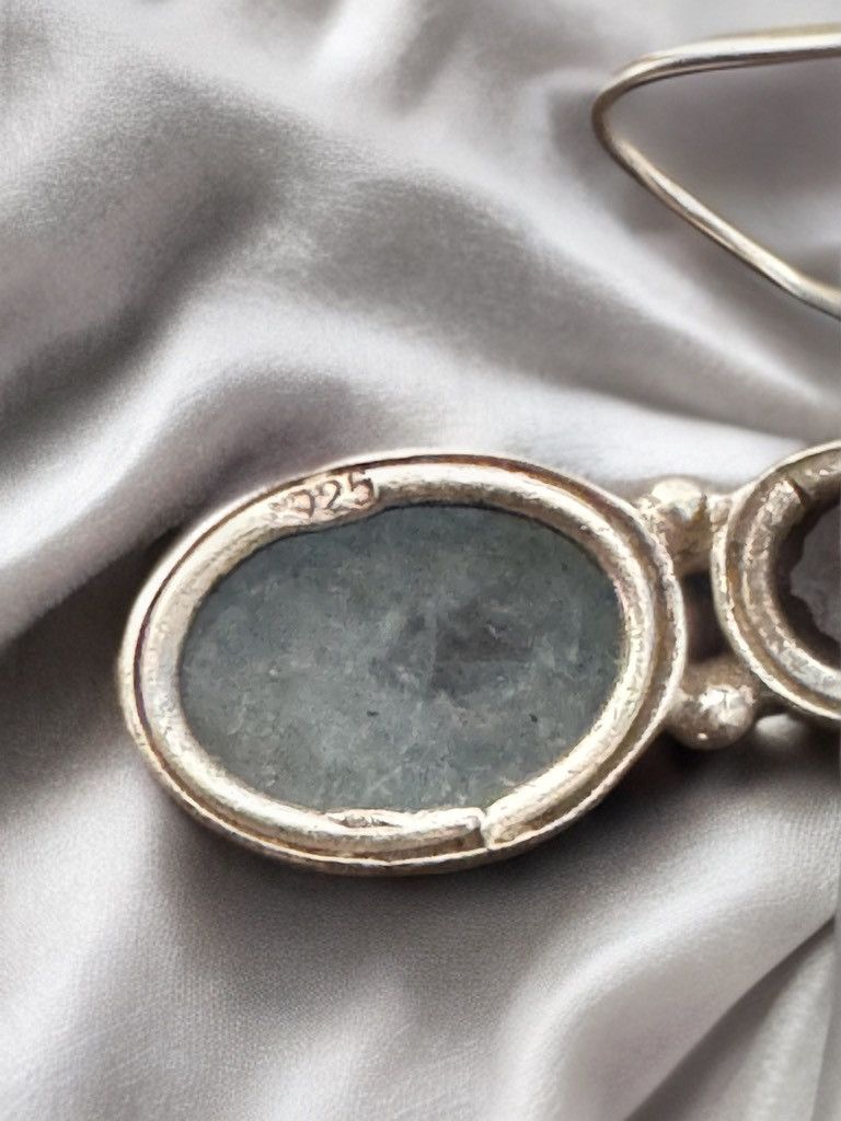 Vintage Vintage silver earrings Size ONE SIZE - 3 Thumbnail