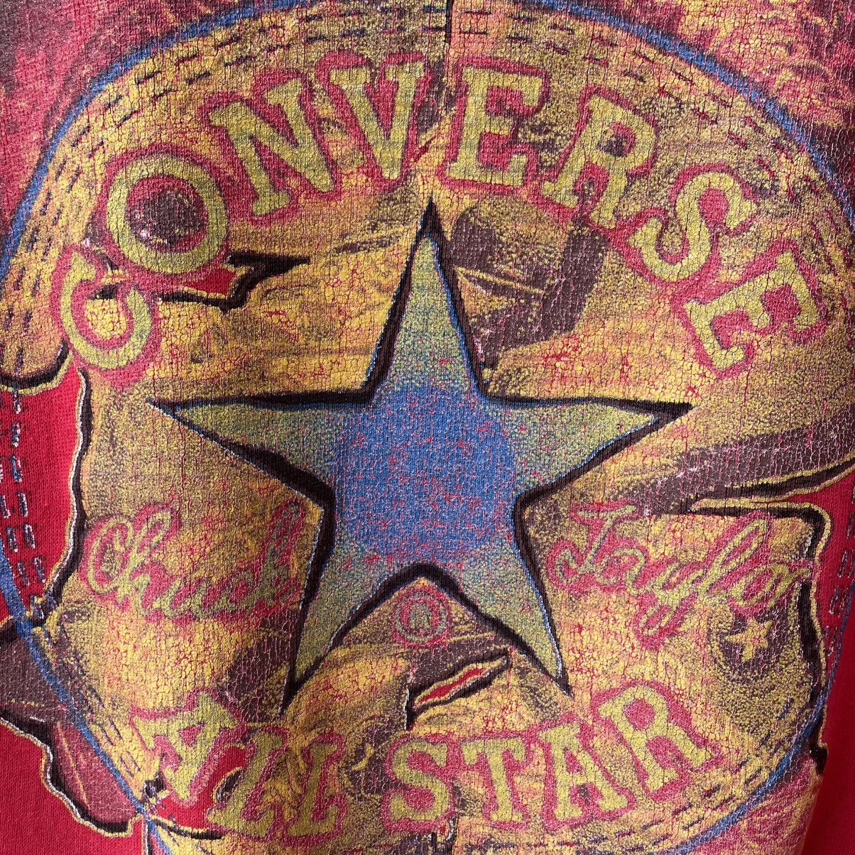 Converse 🔥Vintage 1993 Converse Big Logo Boxy Sweatshirts Size US M / EU 48-50 / 2 - 5 Thumbnail