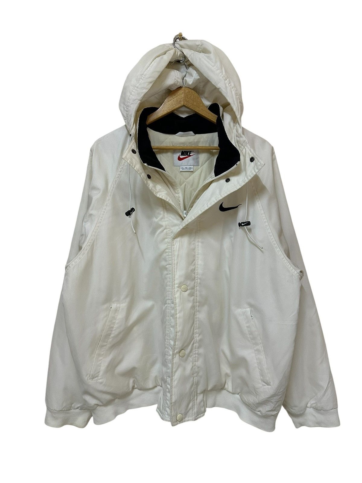 Nike Vintage 90s Nike Jacket Winter Small Logo Swoosh Size US XL / EU 56 / 4 - 5 Thumbnail