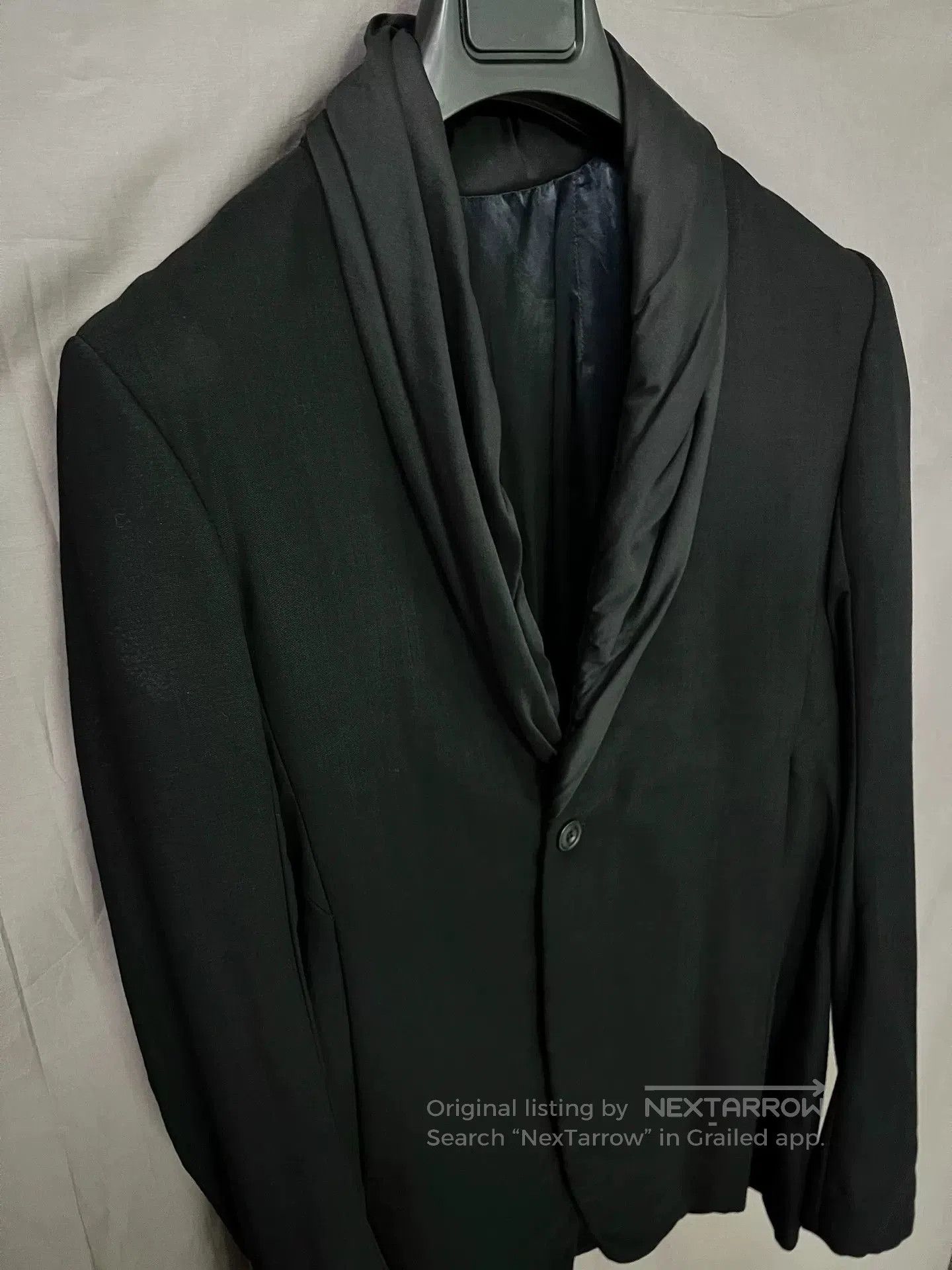 Rick Owens Rick Owens Elegant Black Blazer Jacket. Size US M / EU 48-50 / 2 - 6 Thumbnail