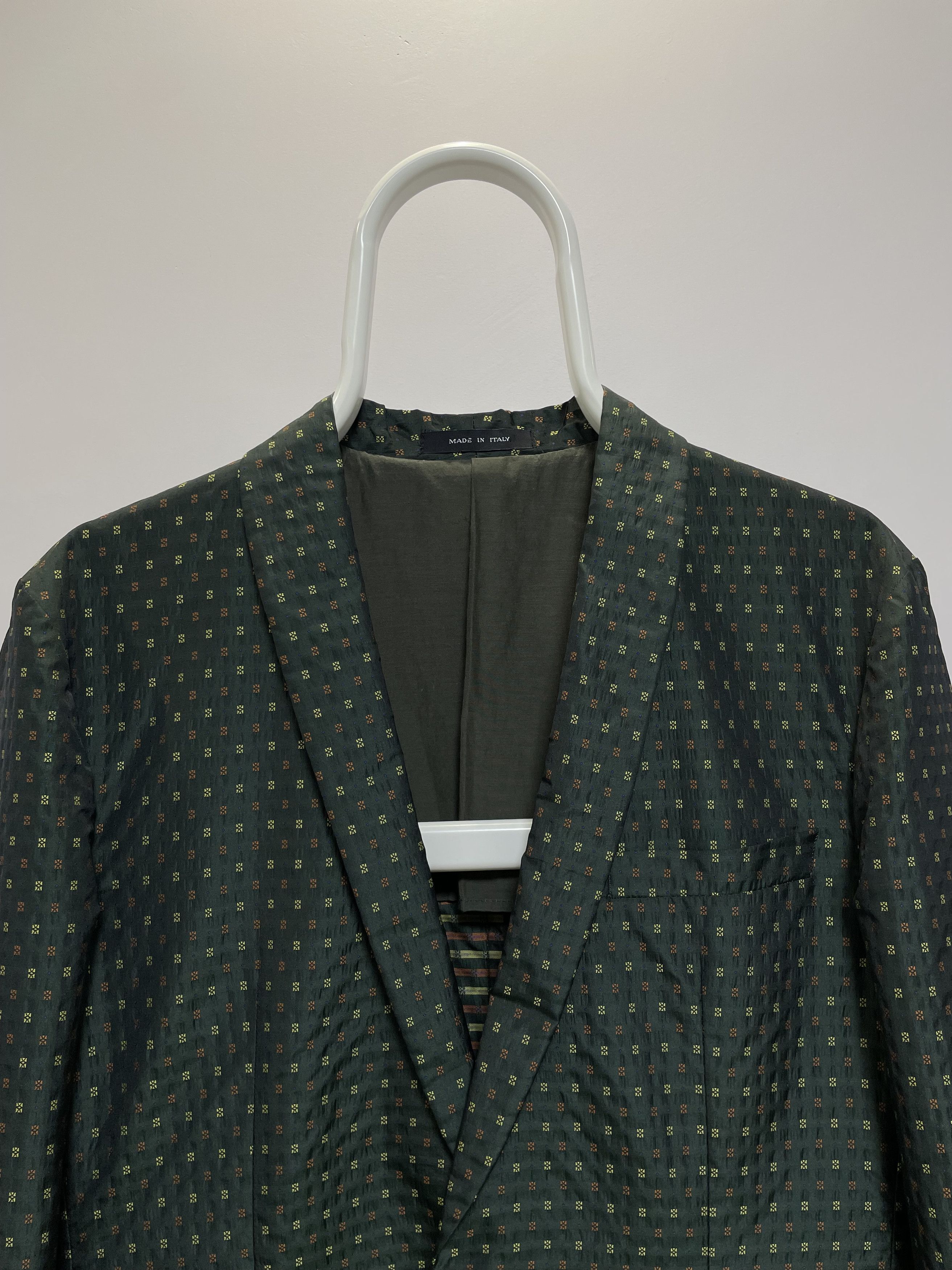 Emporio Armani EMPORIO ARMANI Blazer Jacket Textured Sport Coat Traveller Size 38R - 9 Thumbnail