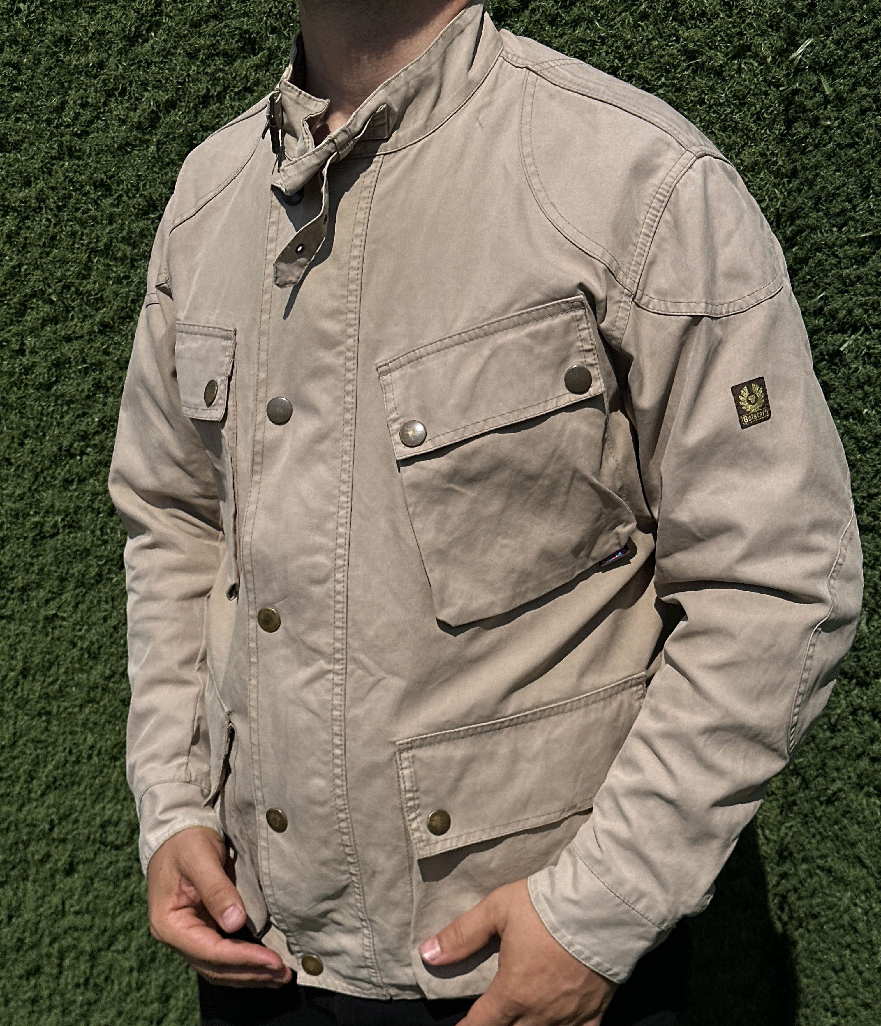 Belstaff Belstaff Wax Rider Motorcycle Motorcycle Bike Beige Size M Size US M / EU 48-50 / 2 - 4 Thumbnail