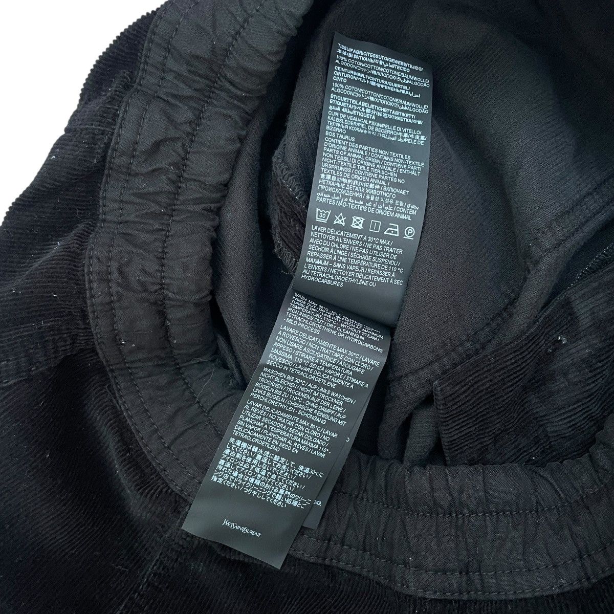 Saint Laurent Paris Saint Laurent Paris Corduroy Drawstring Pants Size US 30 / EU 46 - 9 Thumbnail