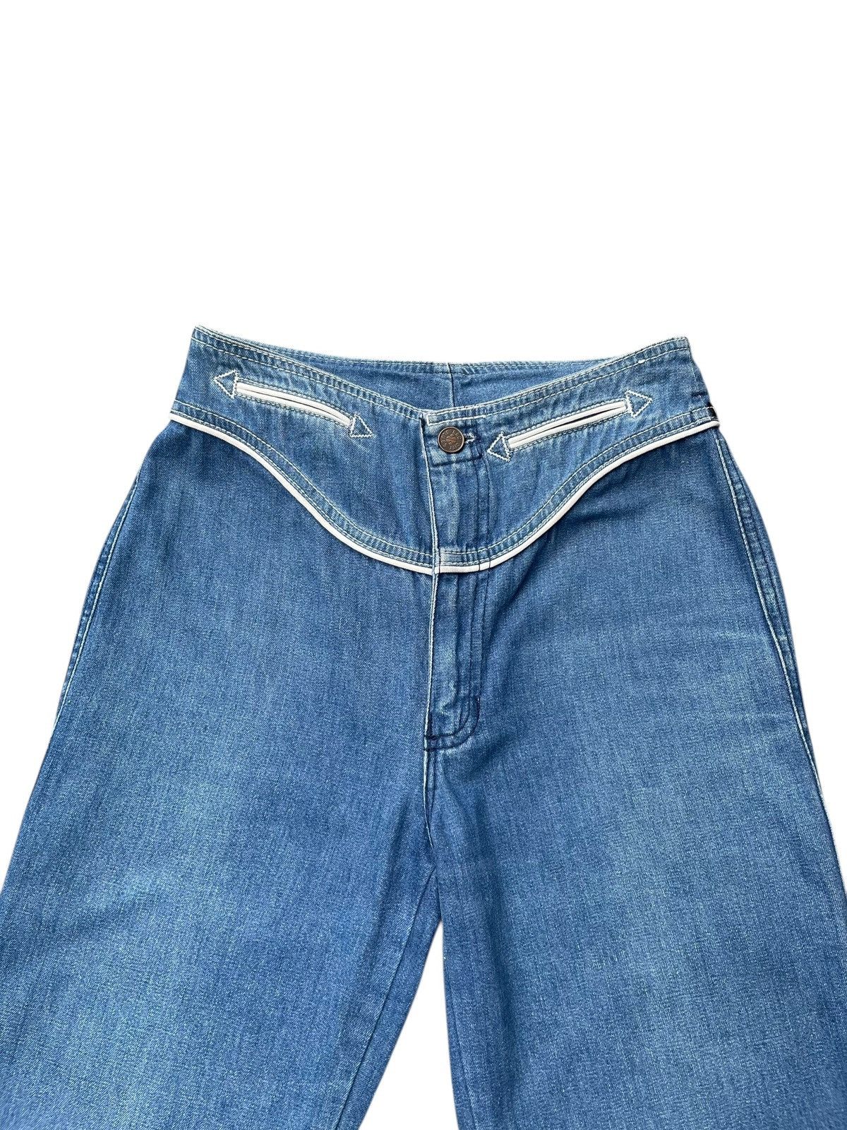 Vintage Vintage Rag City Blues Denim Size 26" / US 2 / IT 38 - 4 Thumbnail