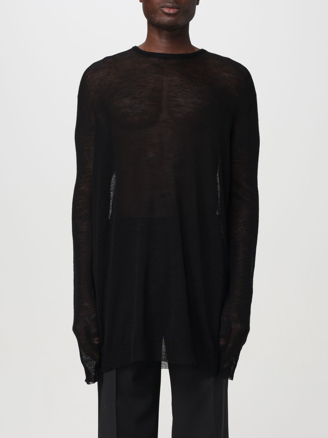 image of Rick Owens Sweater Men Black (Size Medium)