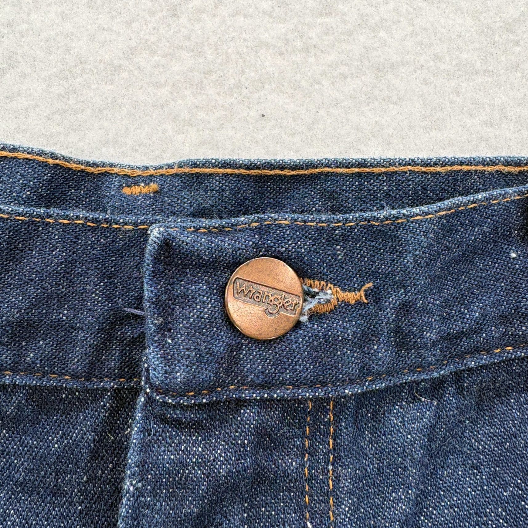 Wrangler VINTAGE Wrangler Jeans Mens 30x30 Blue Tripoli Straight Leg USA 80s NWT Size US 30 / EU 46 - 4 Thumbnail