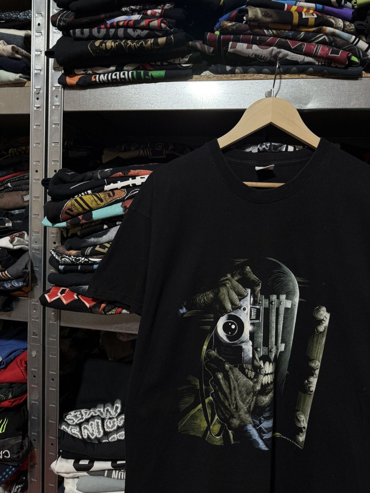 Vintage Vintage 2000’s Judge Dredd Rebellion Videogame T-Shirt Size US XL / EU 56 / 4 - 3 Thumbnail