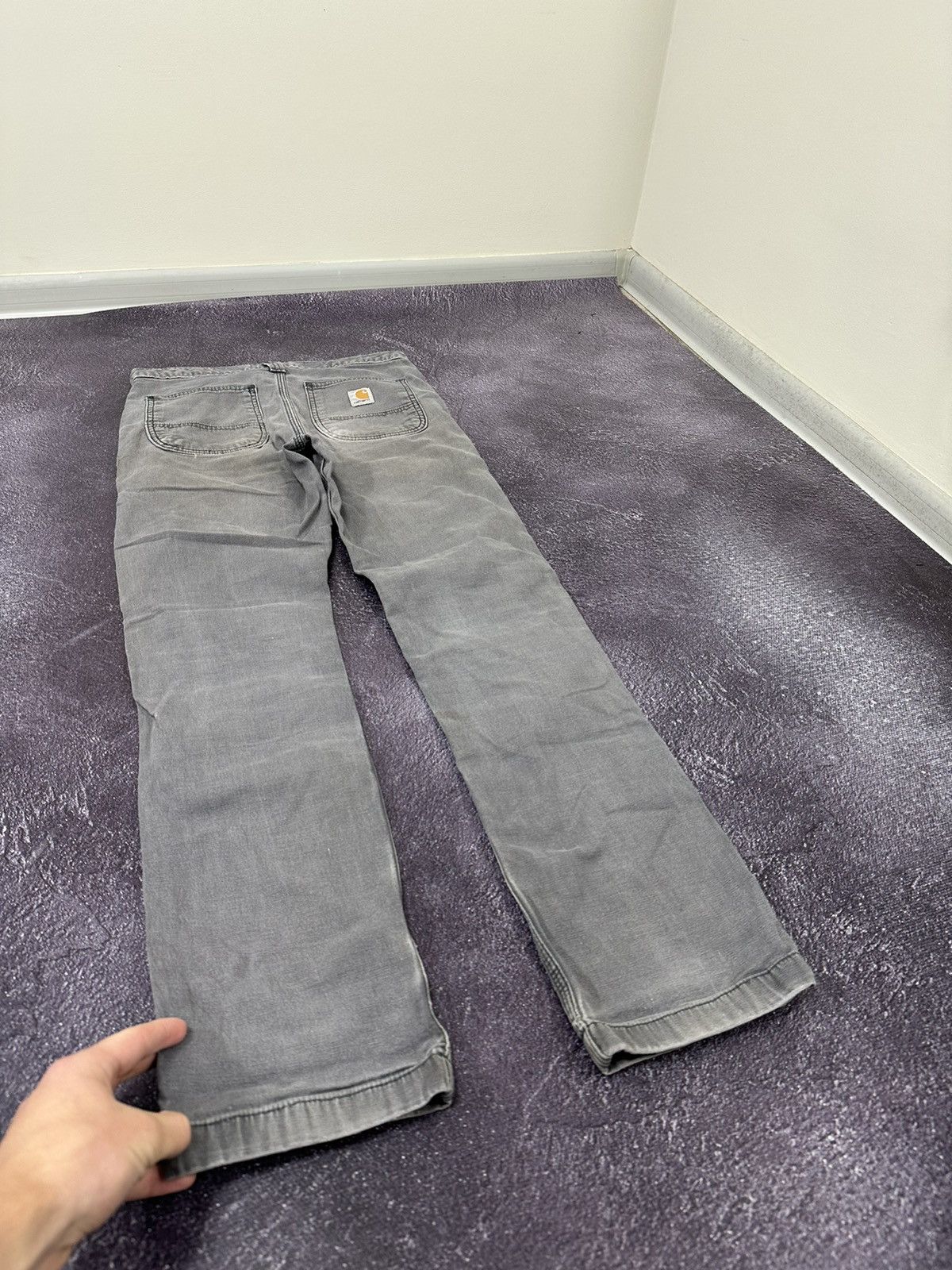 Carhartt Vintage Carhartt Distressed USA Faded Opium Hype Work Pants Size US 30 / EU 46 - 3 Thumbnail