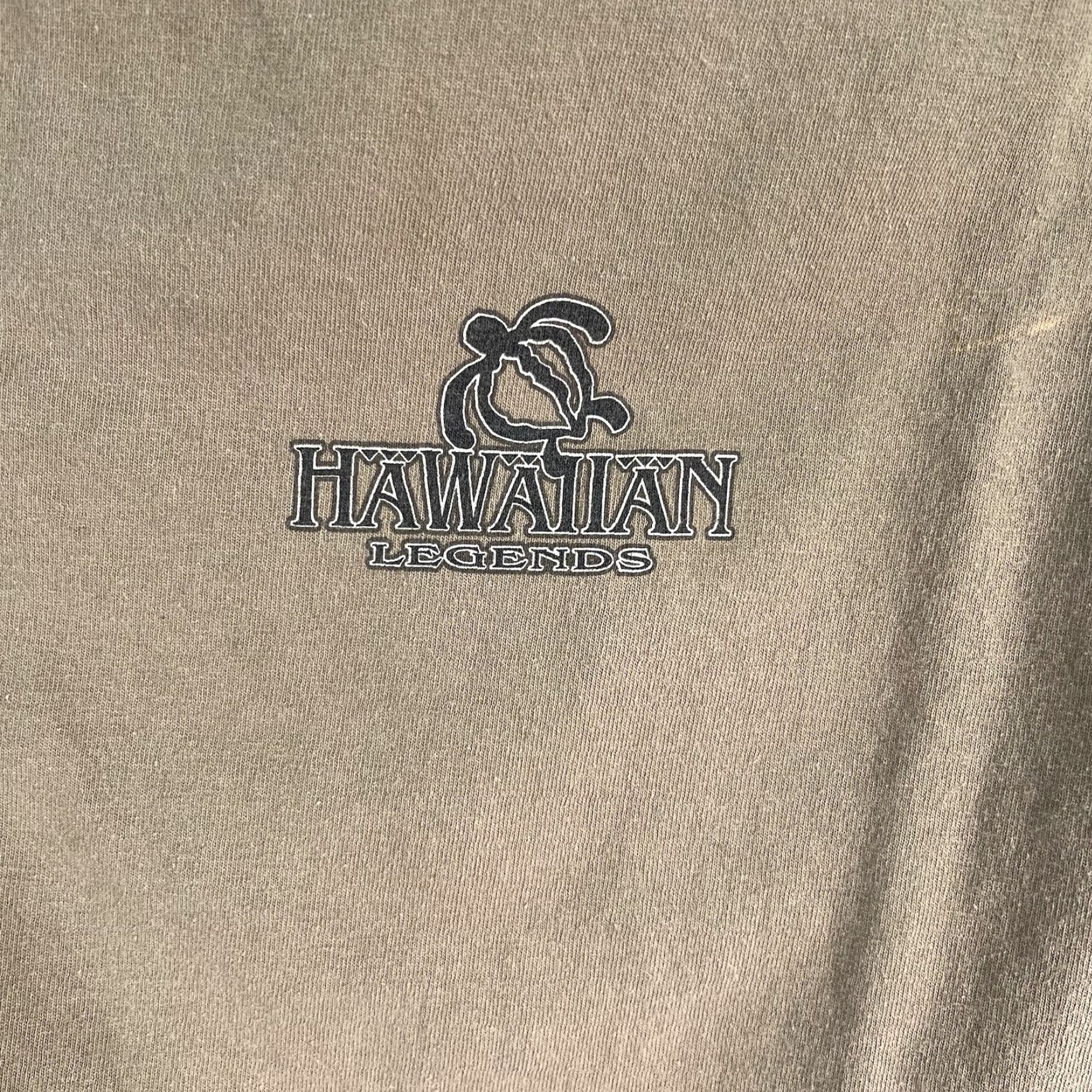 Vintage Honu Hawaii Legends Short Sleeve T-Shirt Adult Size L Brown Size US L / EU 52-54 / 3 - 4 Thumbnail