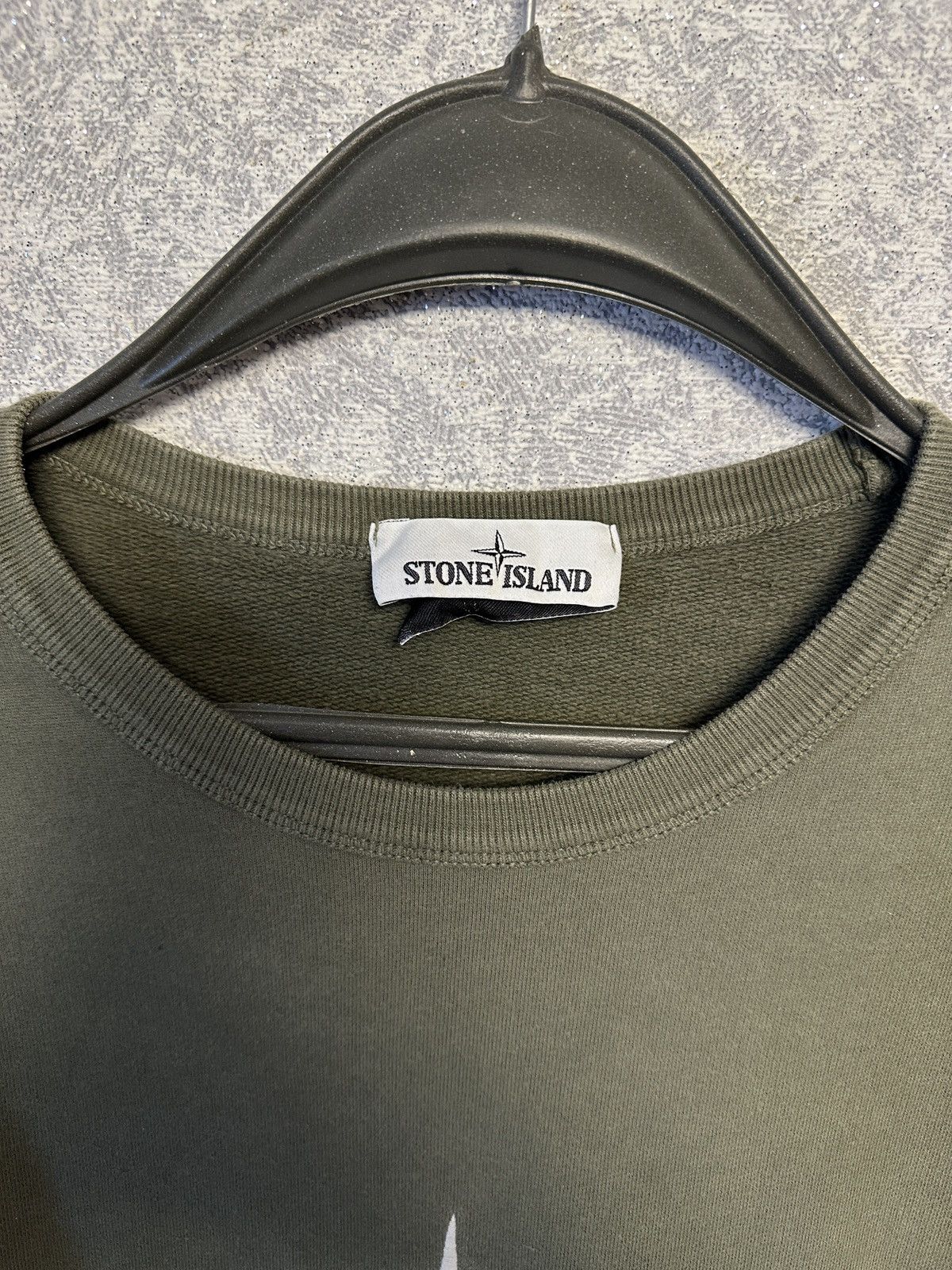 Stone Island Stone island vintage sweatshirt rare logo rare item Size US XL / EU 56 / 4 - 5 Thumbnail
